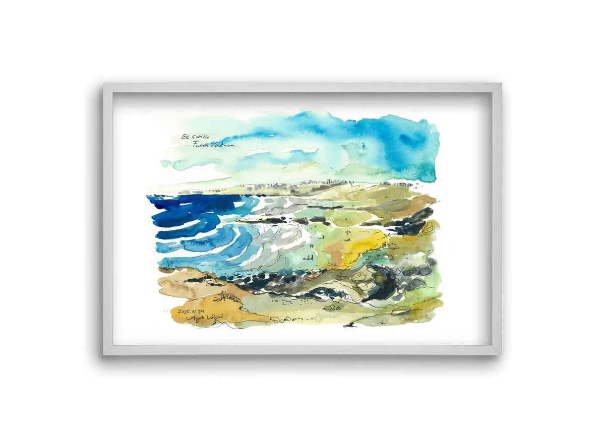 El Cotillo, Fuerteventura - 2025.01.24 - artbridge