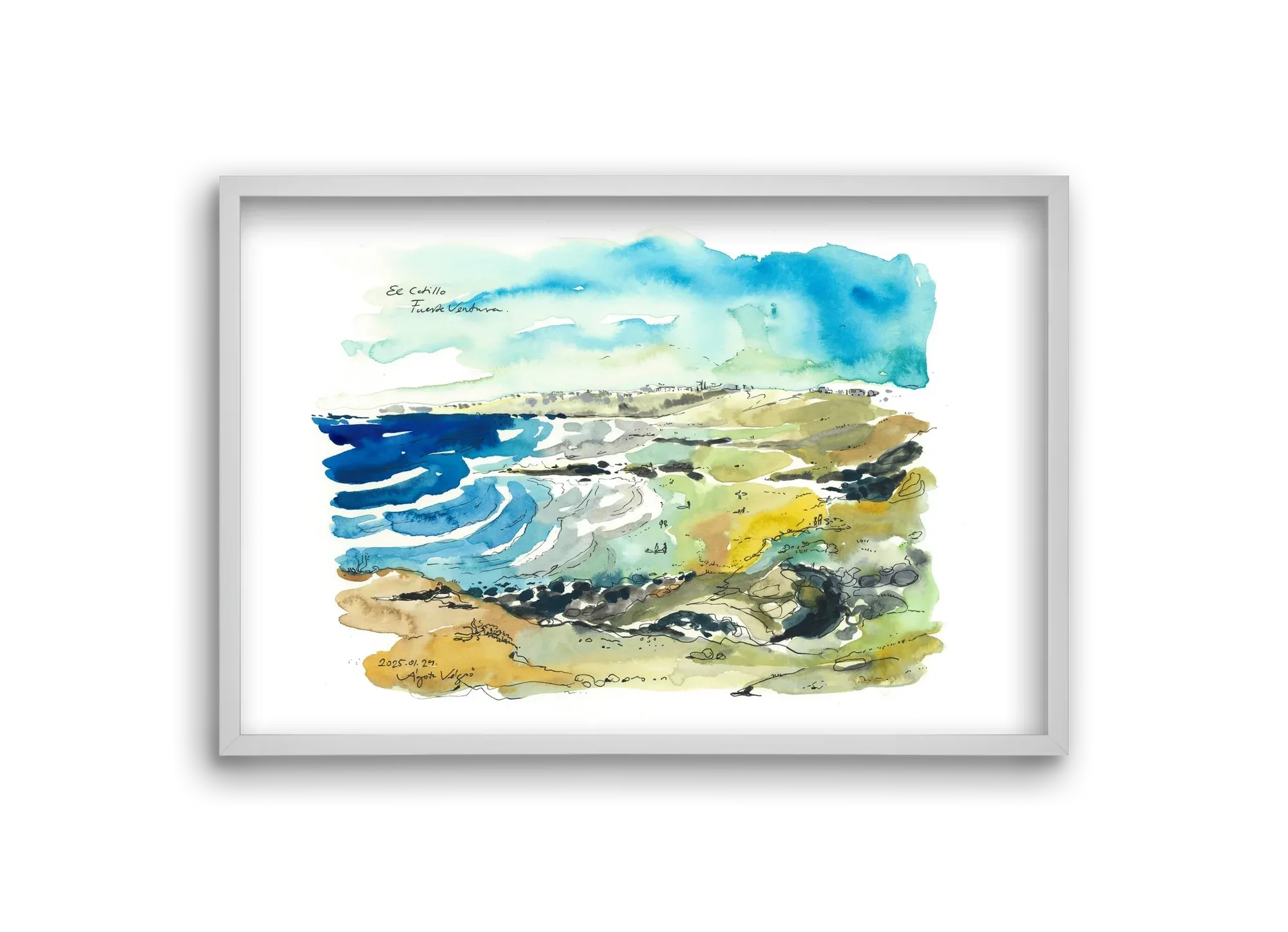 El Cotillo, Fuerteventura - 2025.01.24 - artbridge