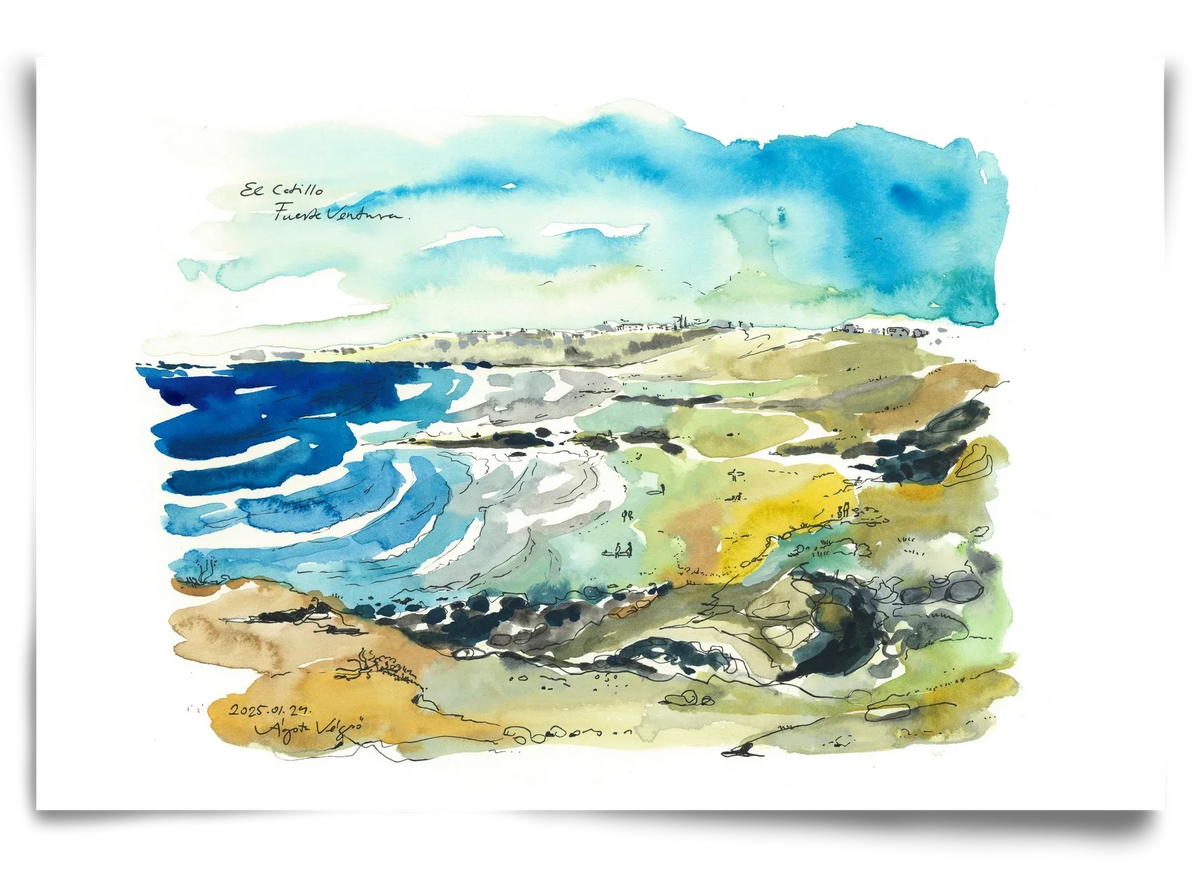 El Cotillo, Fuerteventura - 2025.01.24 - artbridge