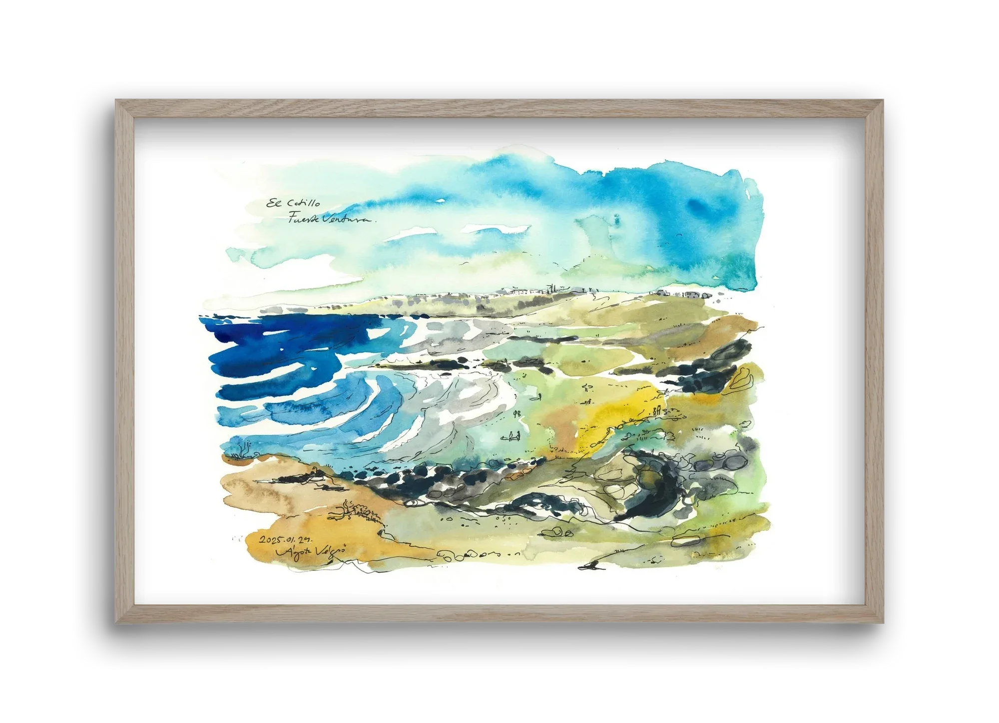 El Cotillo, Fuerteventura - 2025.01.24 - artbridge