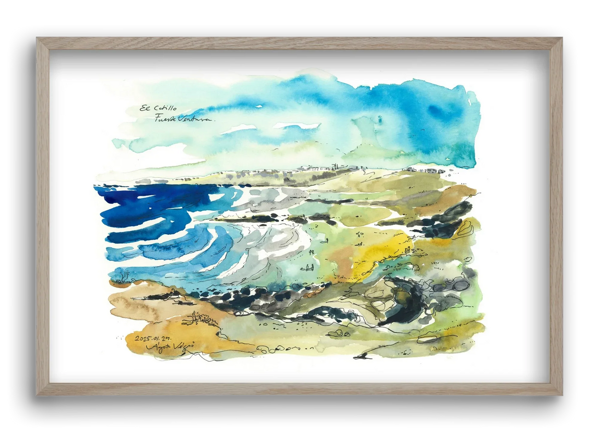 El Cotillo, Fuerteventura - 2025.01.24 - artbridge