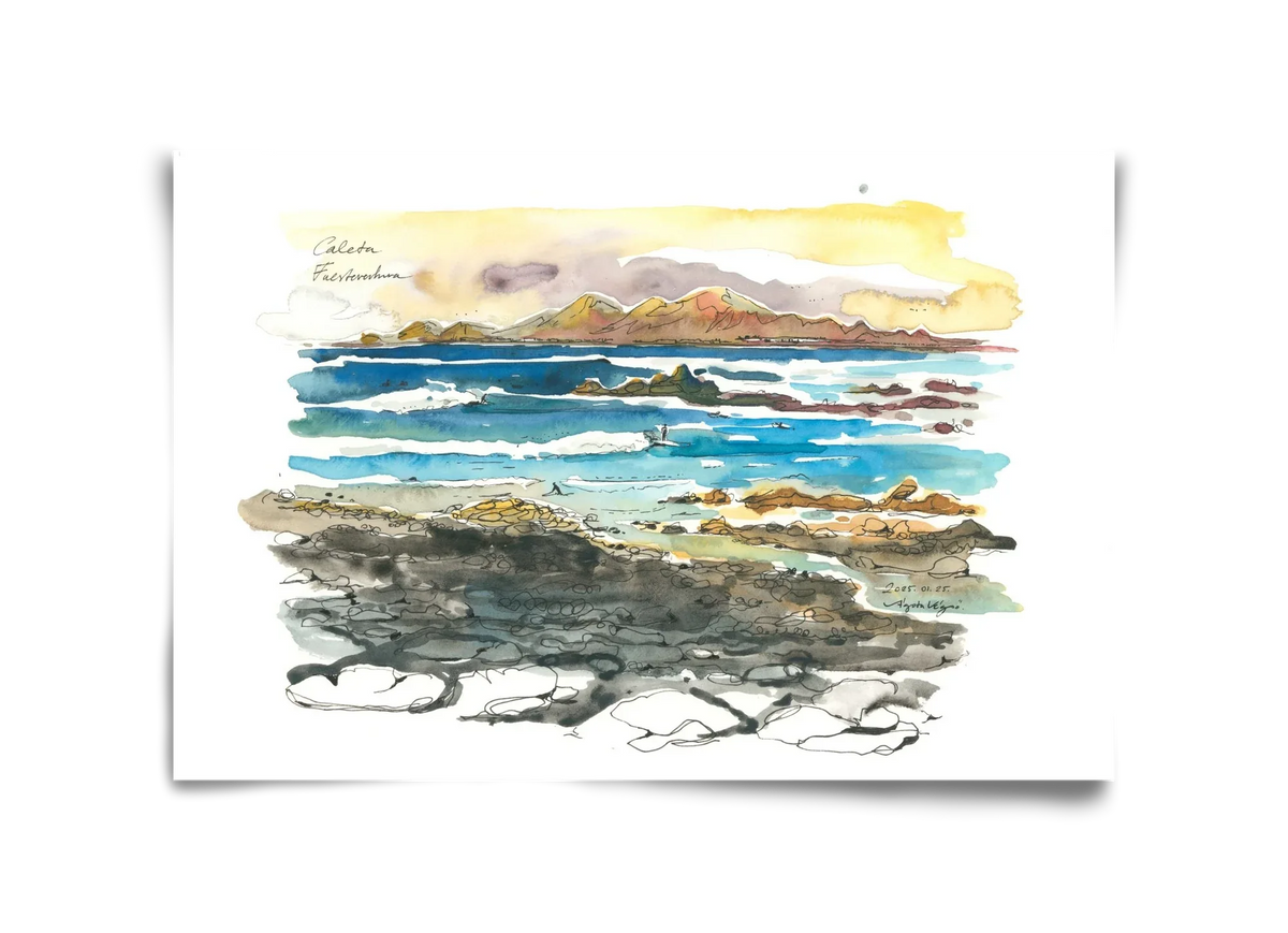 Caleta, Fuerteventura - 2025.01.25 - artbridge