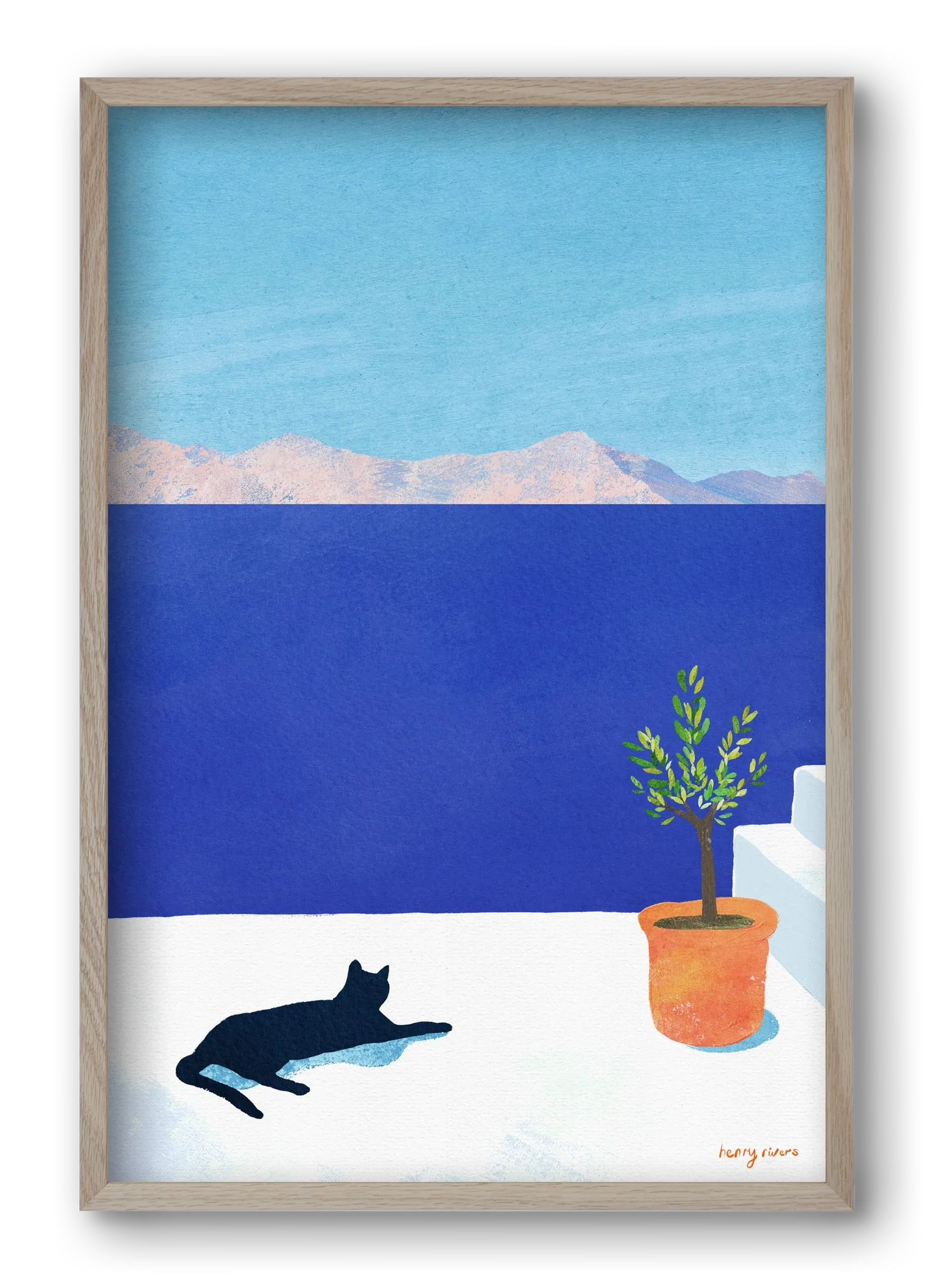 Siesta on the roof - artbridge