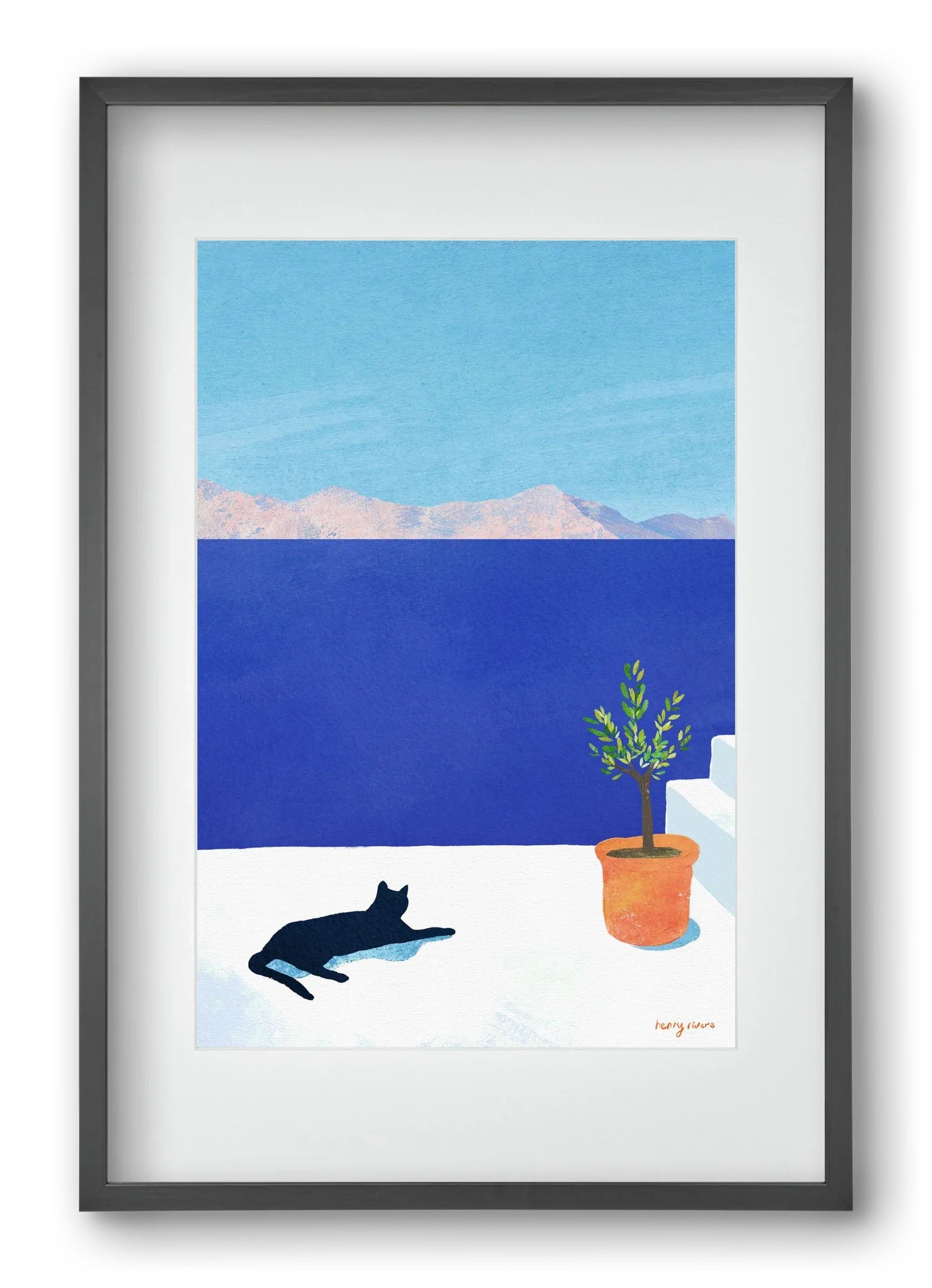 Siesta on the roof - artbridge