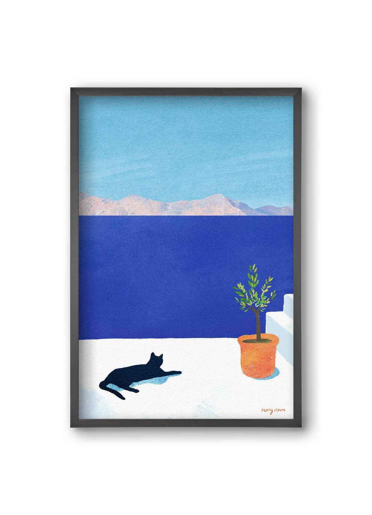 Siesta on the roof - artbridge
