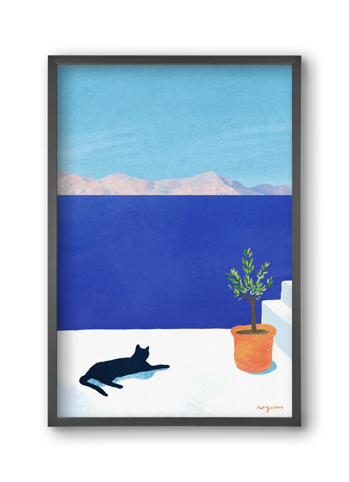 Siesta on the roof - artbridge