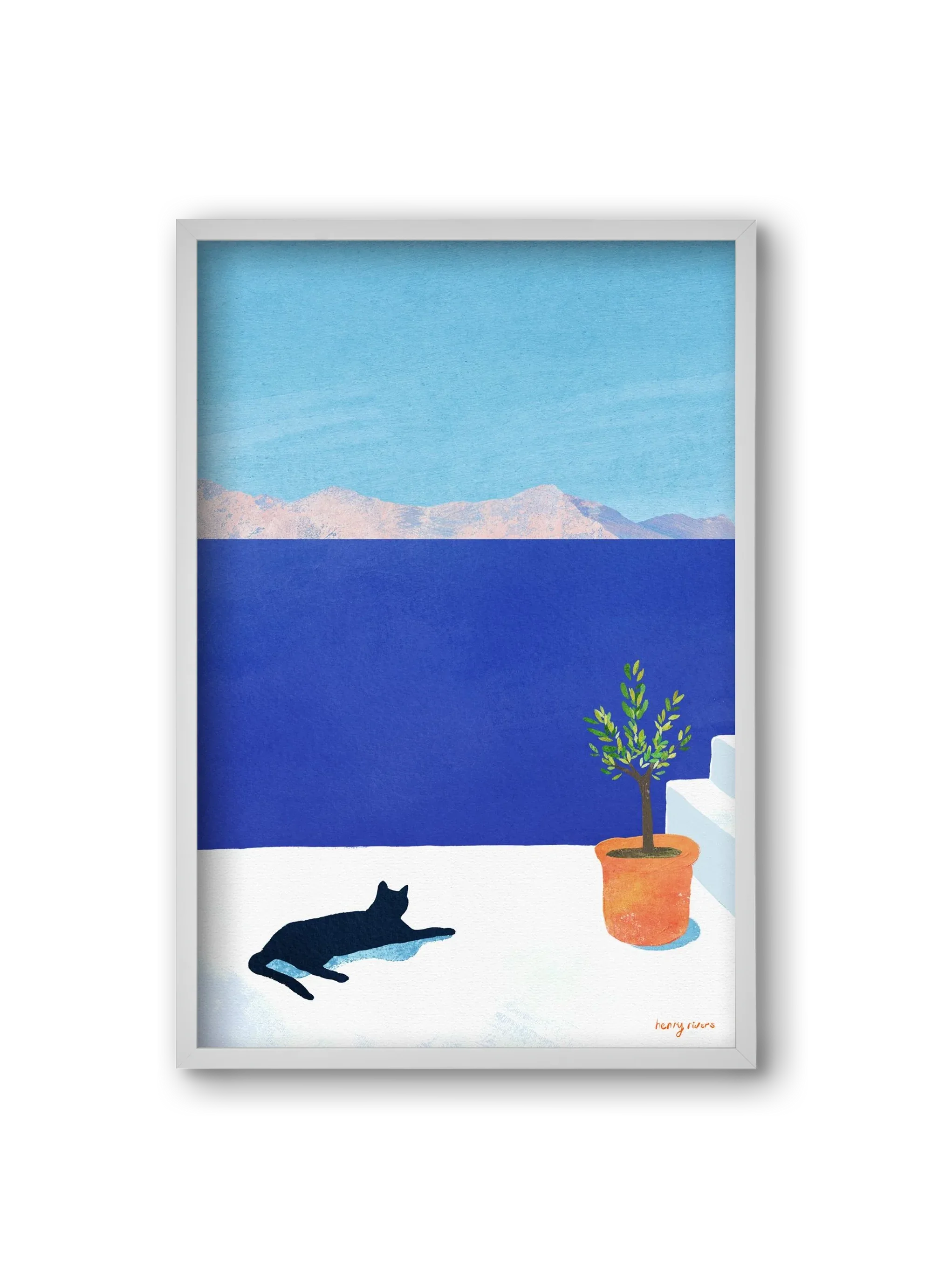 Siesta on the roof - artbridge