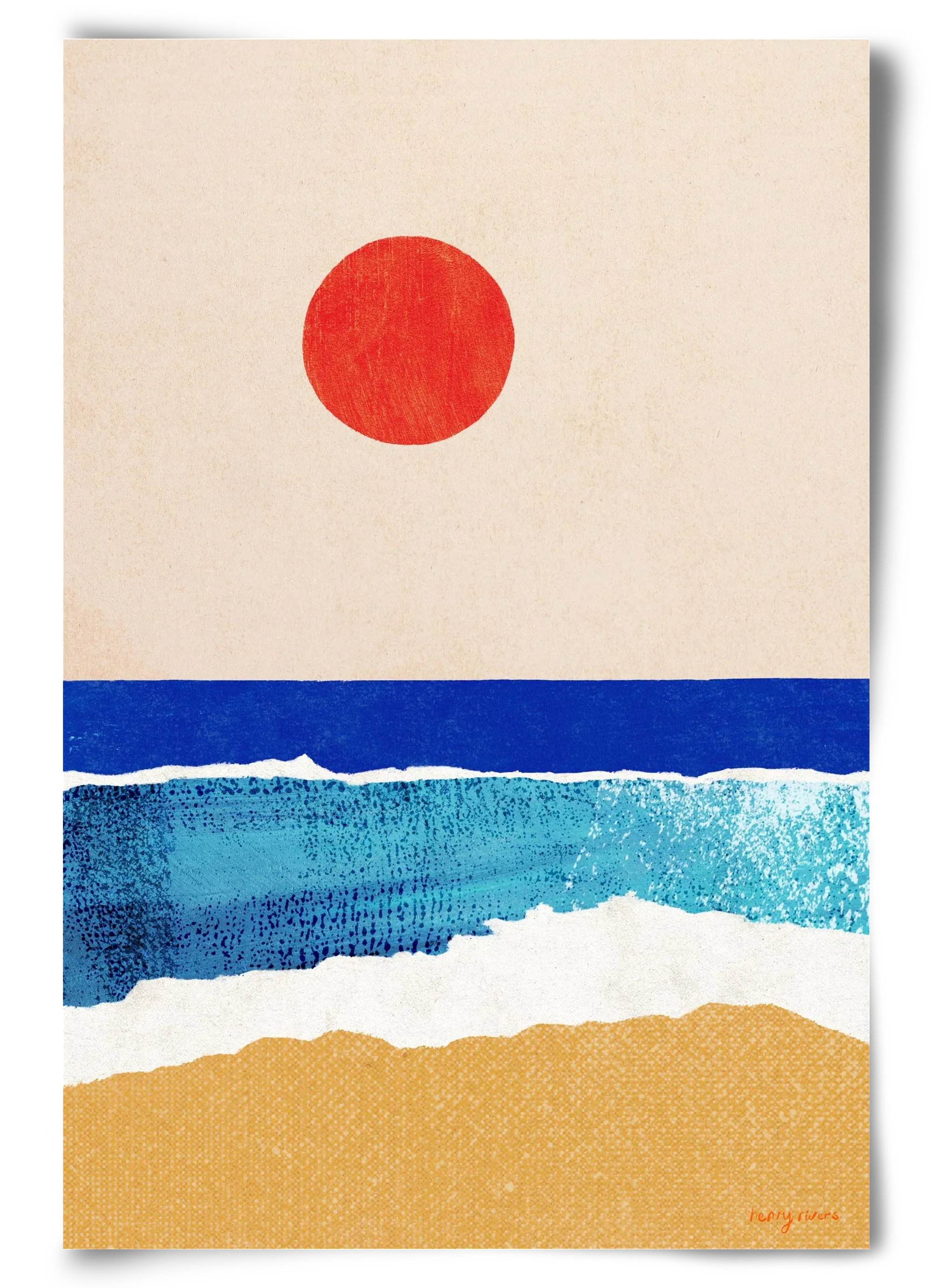 Ocean sunrise - artbridge