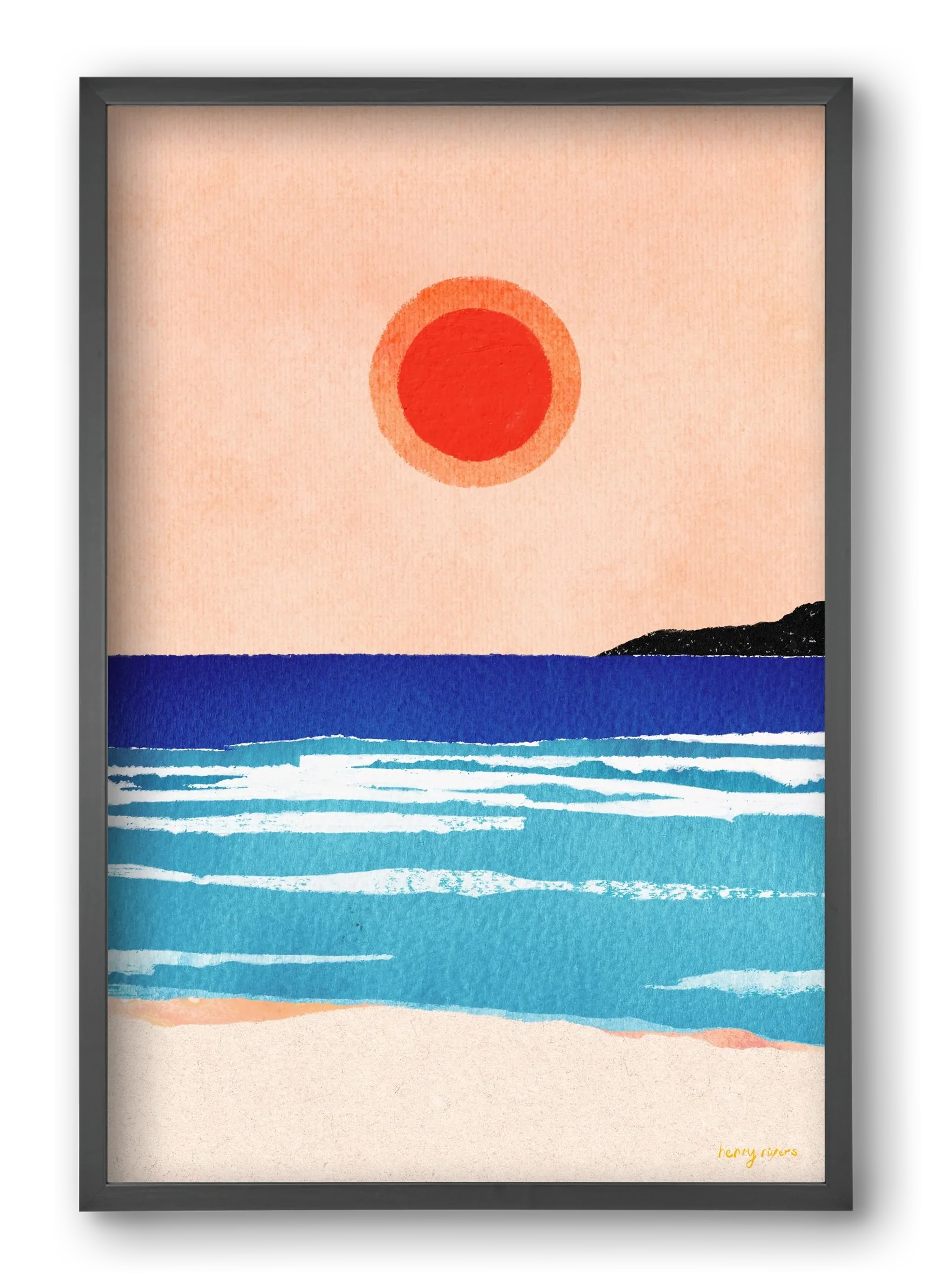 Ocean sunset - artbridge
