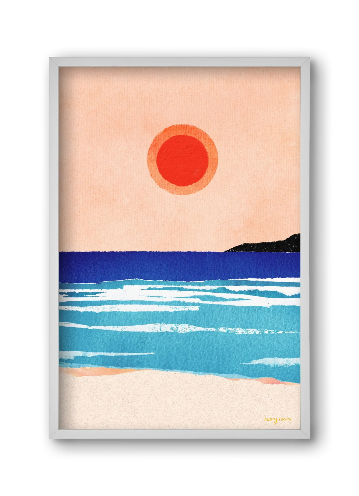 Ocean sunset - artbridge