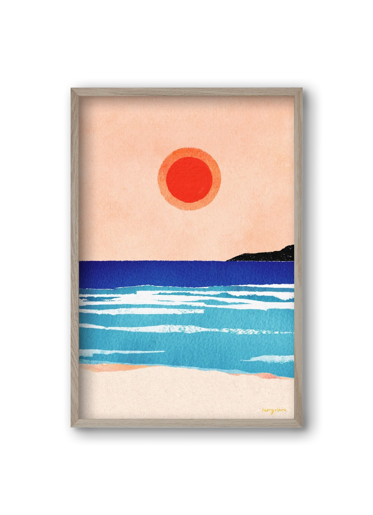 Ocean sunset - artbridge
