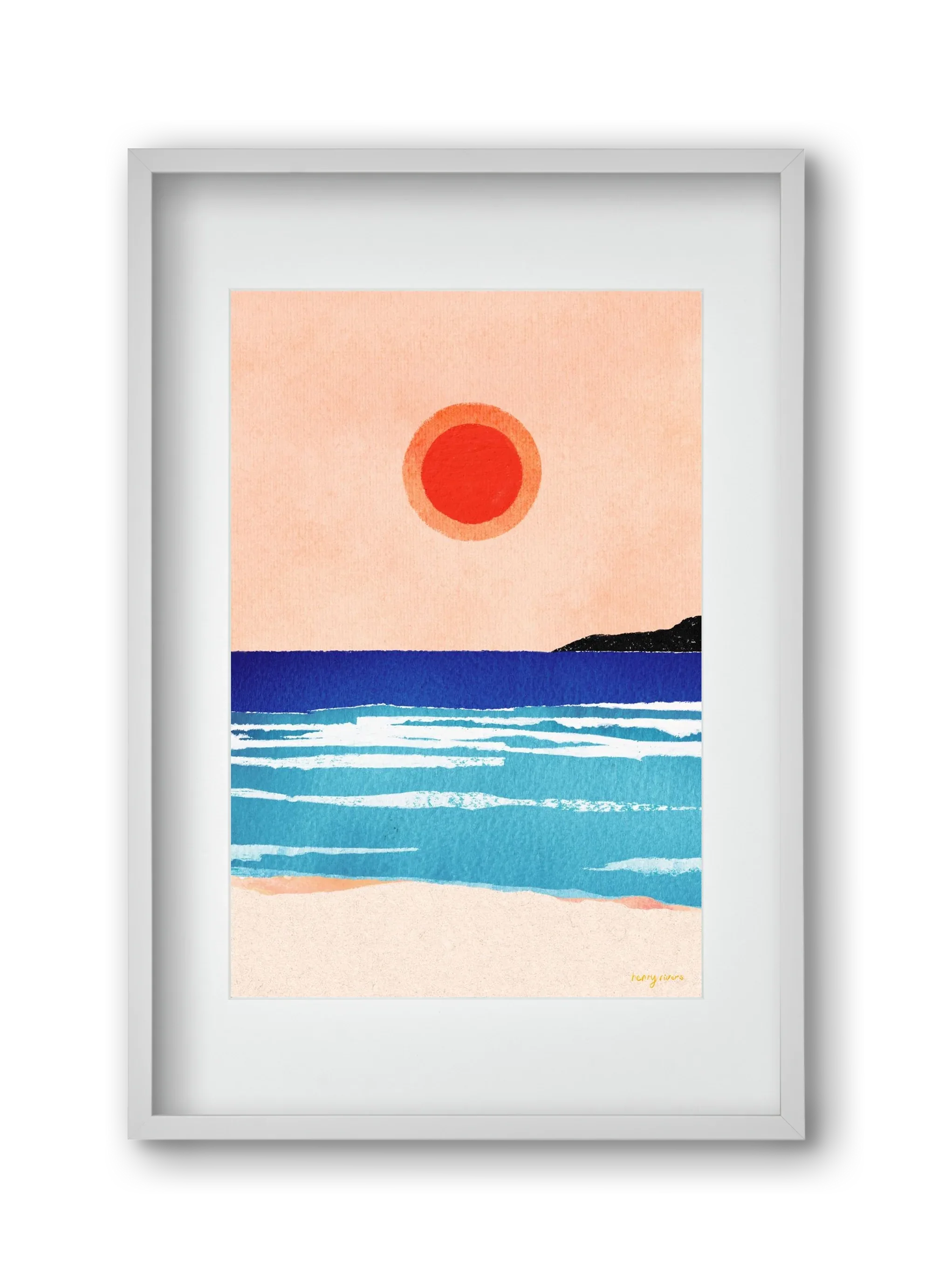 Ocean sunset - artbridge
