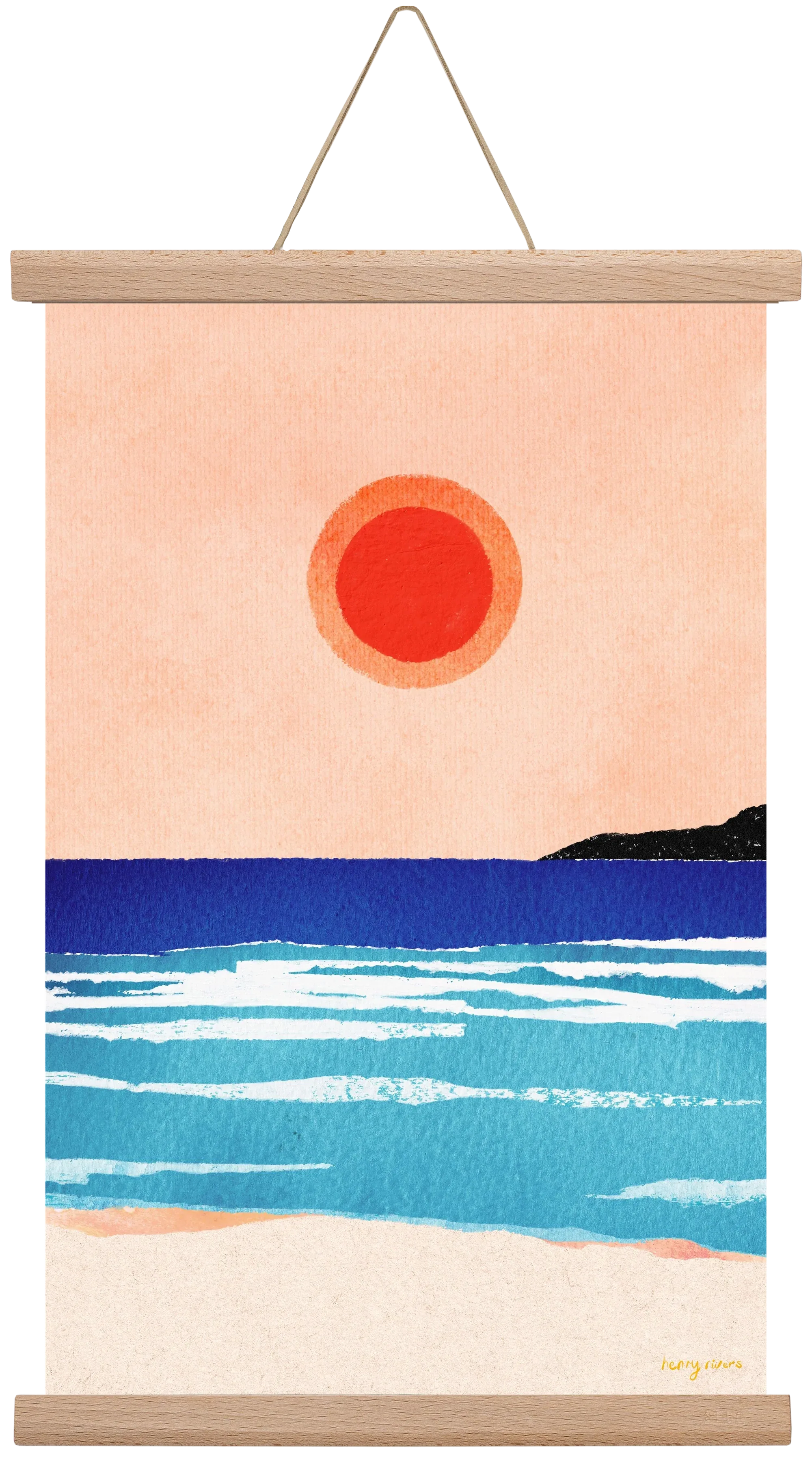 Ocean sunset - artbridge
