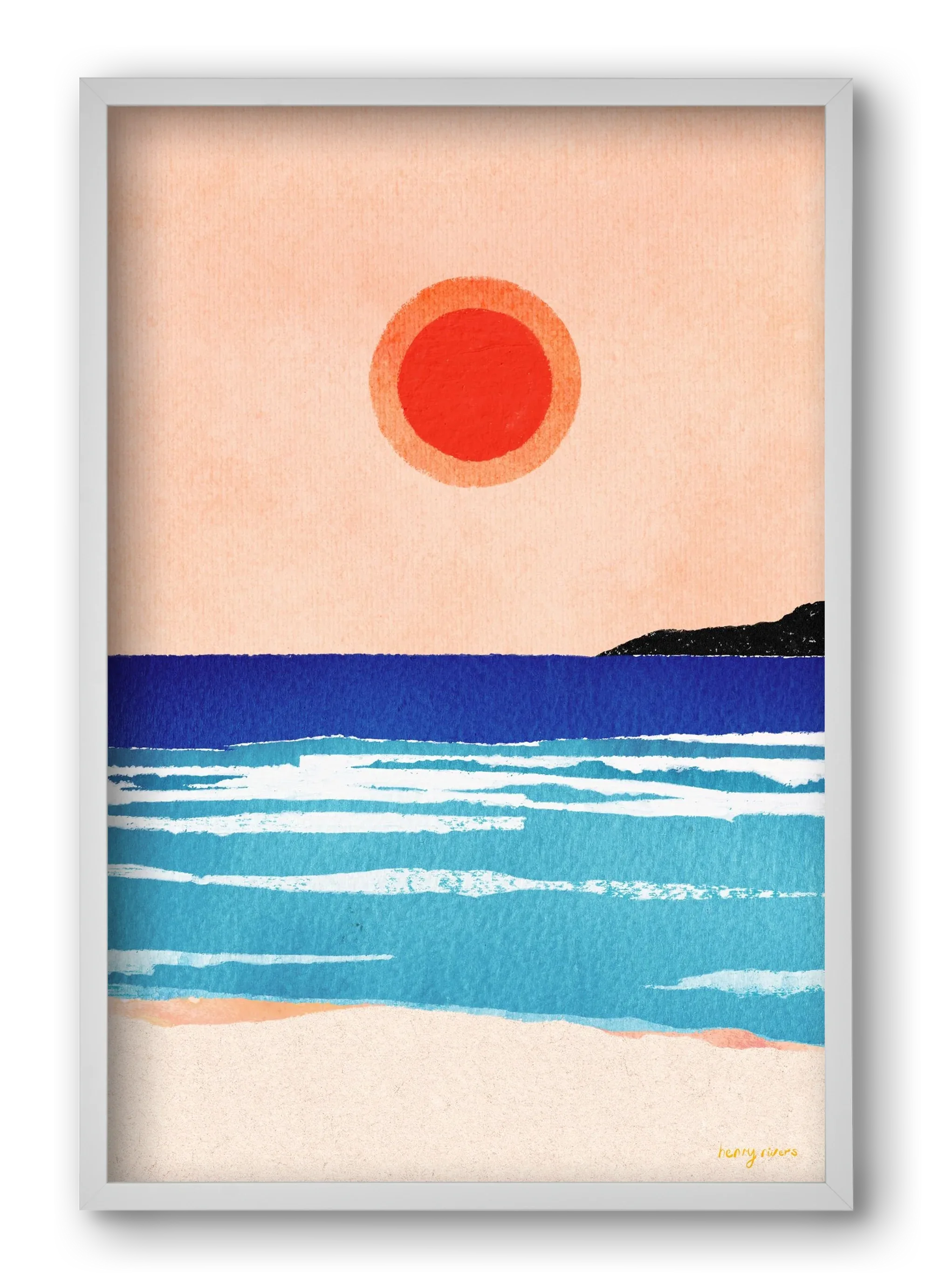 Ocean sunset - artbridge