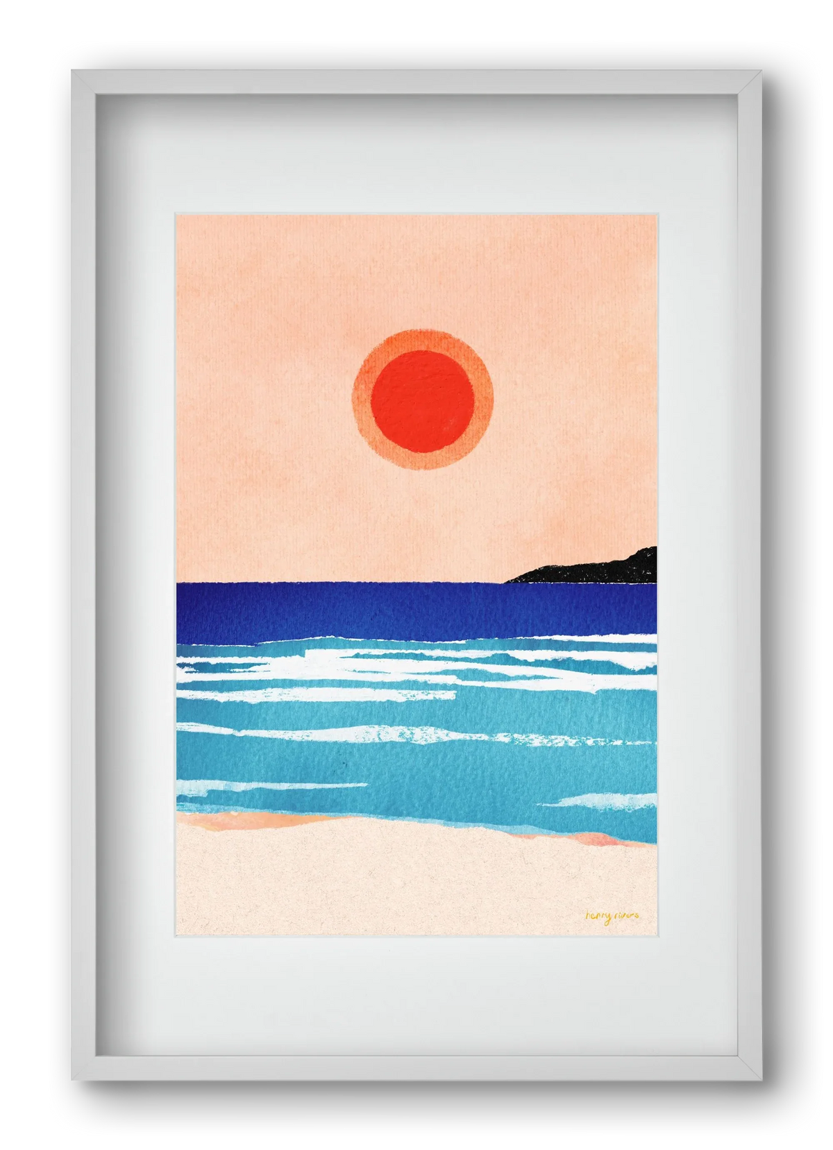 Ocean sunset - artbridge