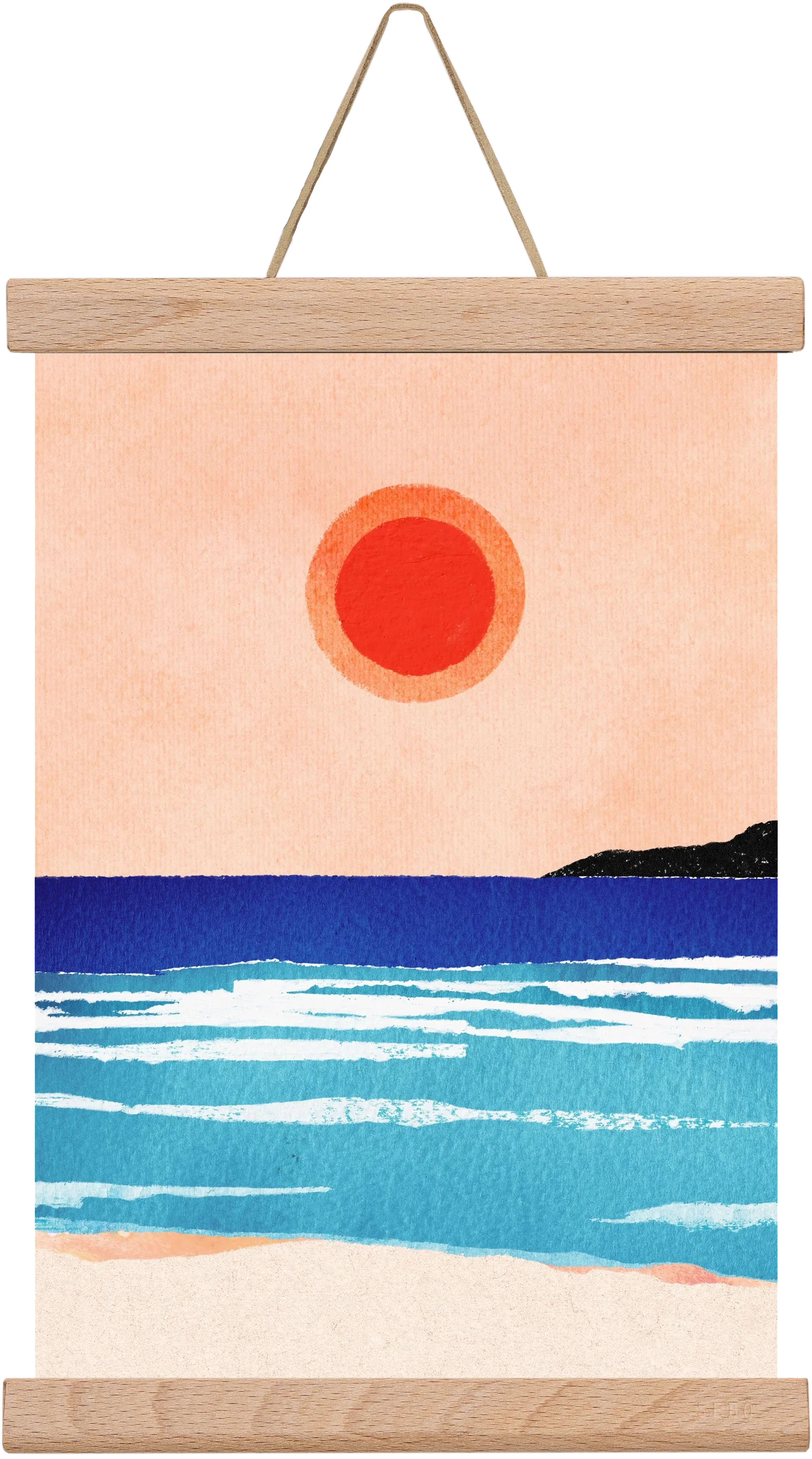 Ocean sunset - artbridge