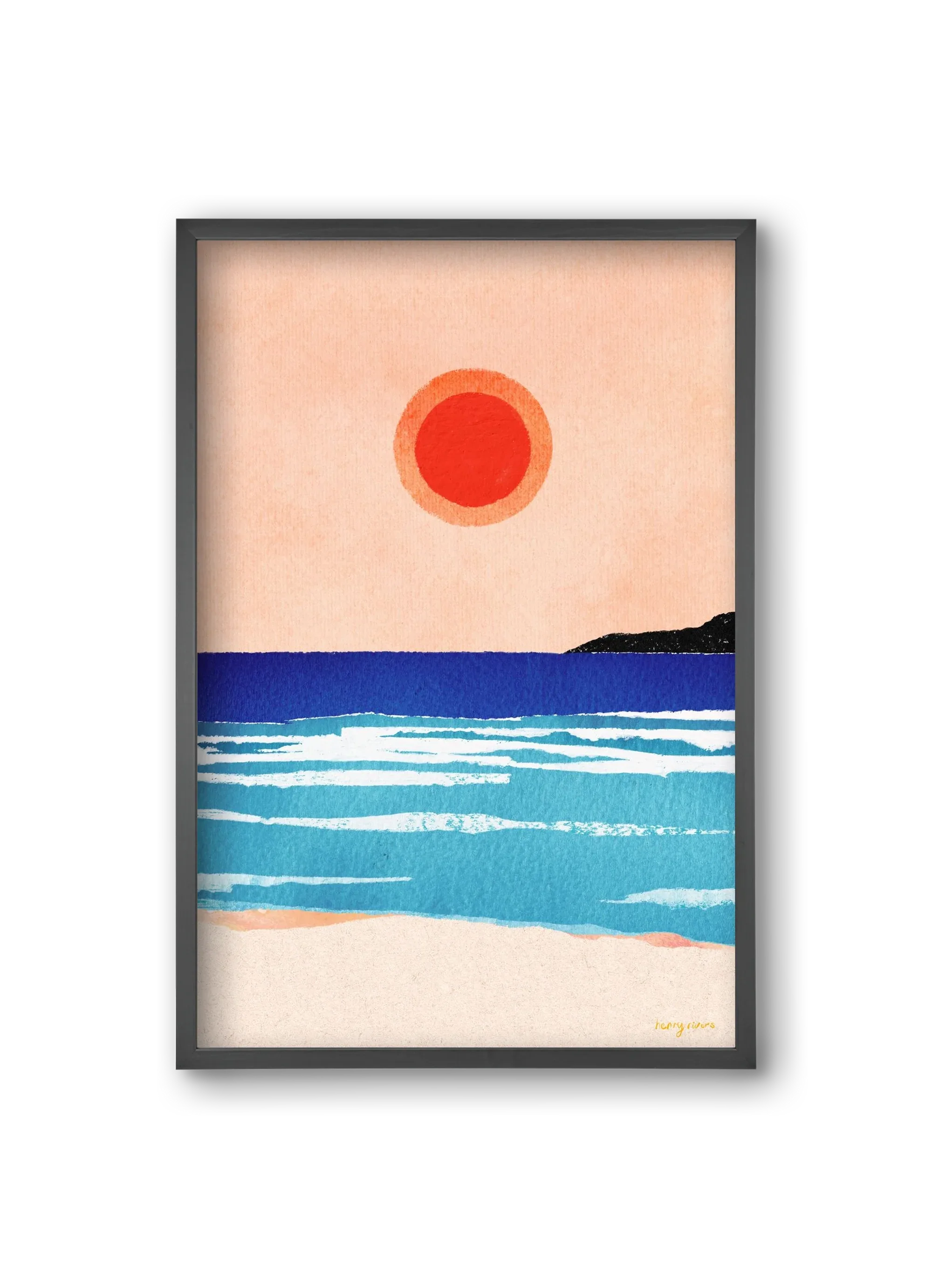 Ocean sunset - artbridge