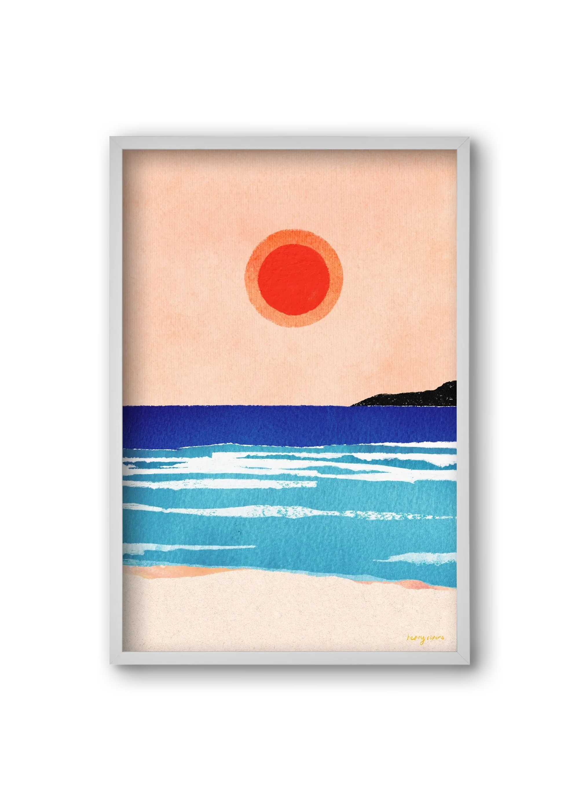 Ocean sunset - artbridge