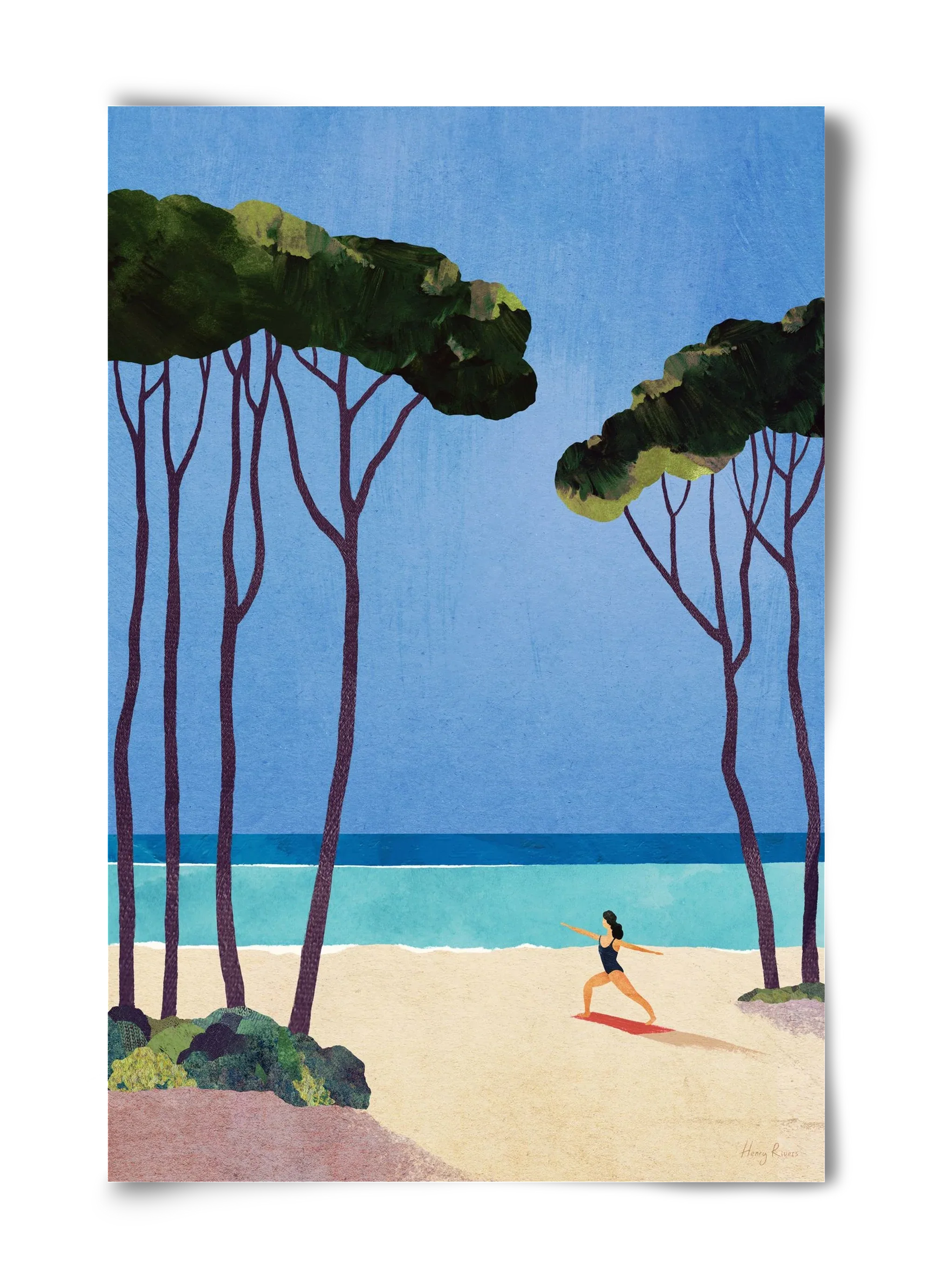 Beach Yoga - artbridge