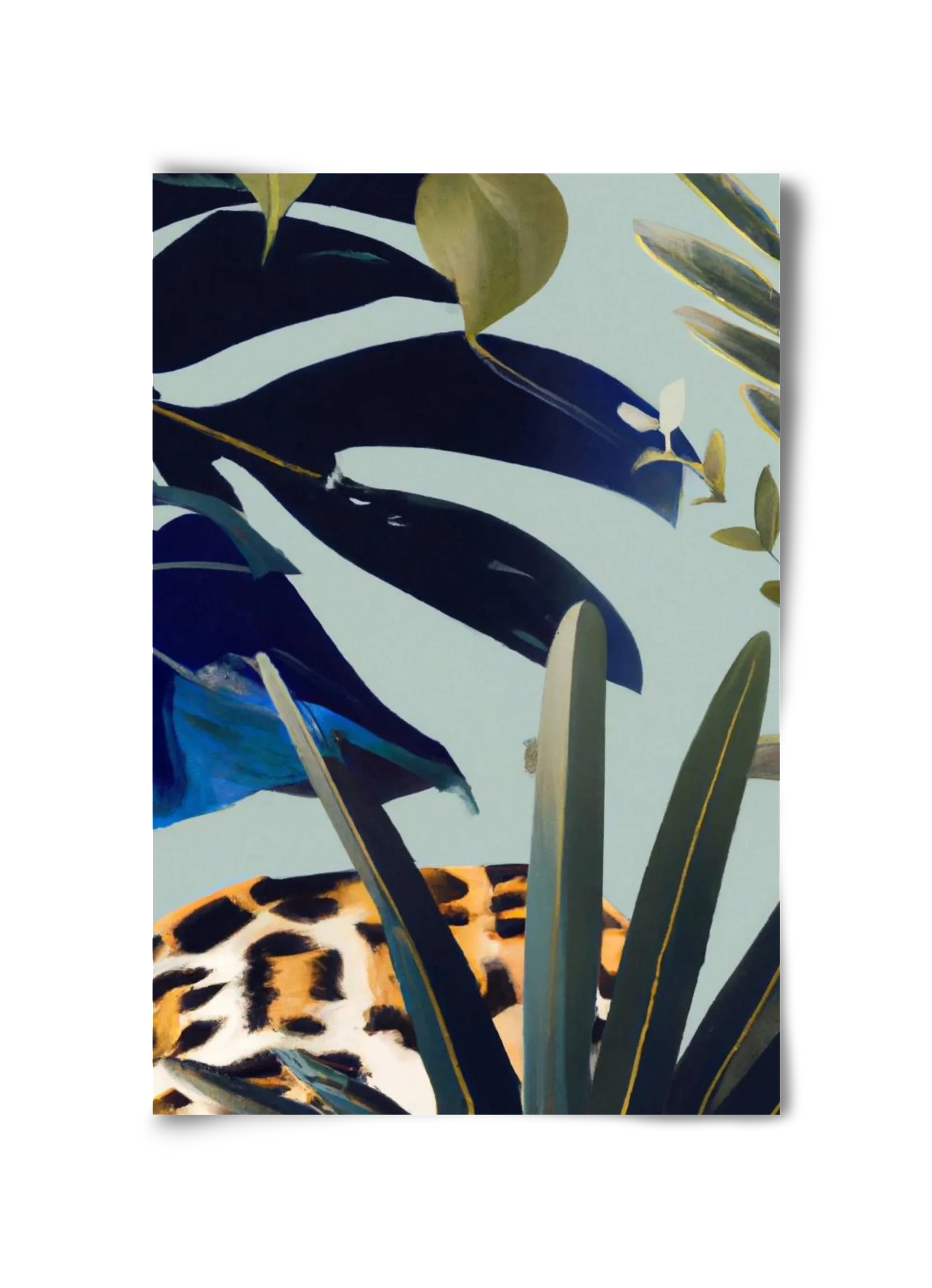 Hidden leopard - artbridge