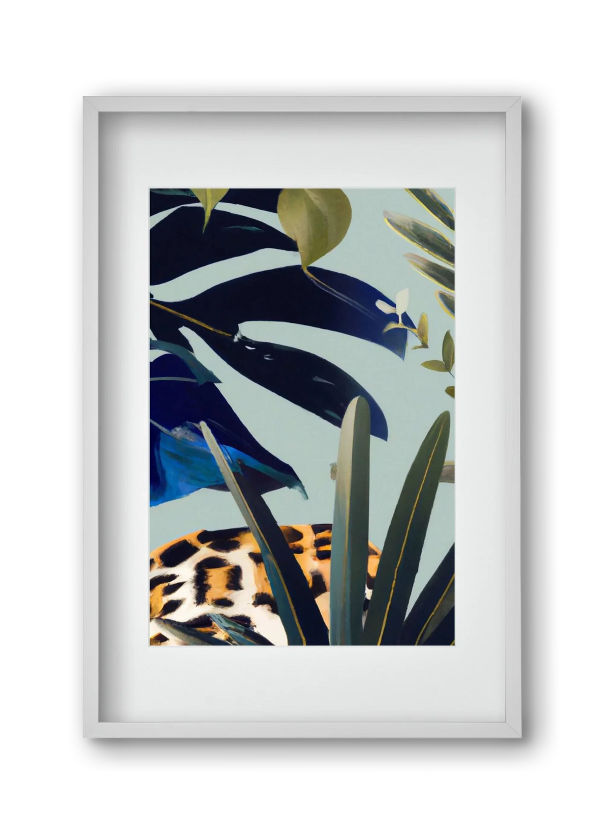 Hidden leopard - artbridge