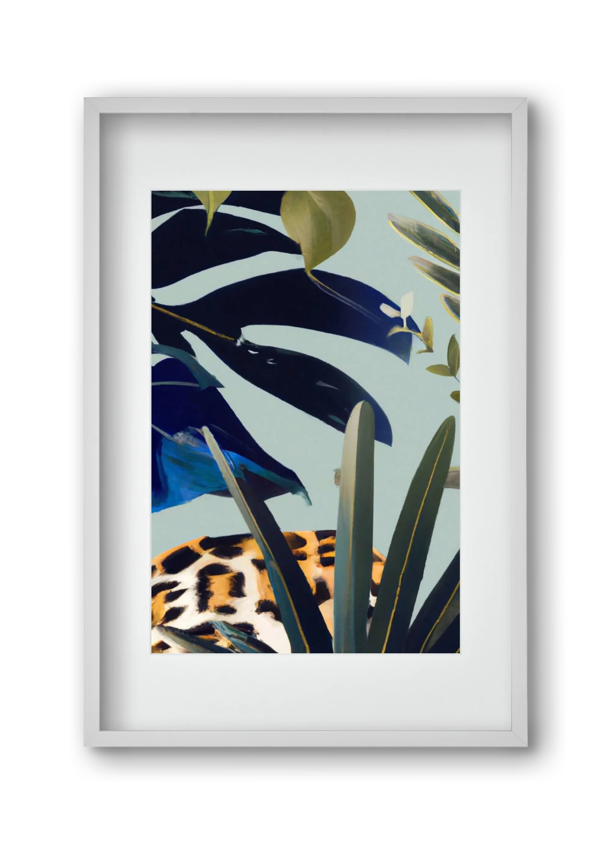 Hidden leopard - artbridge