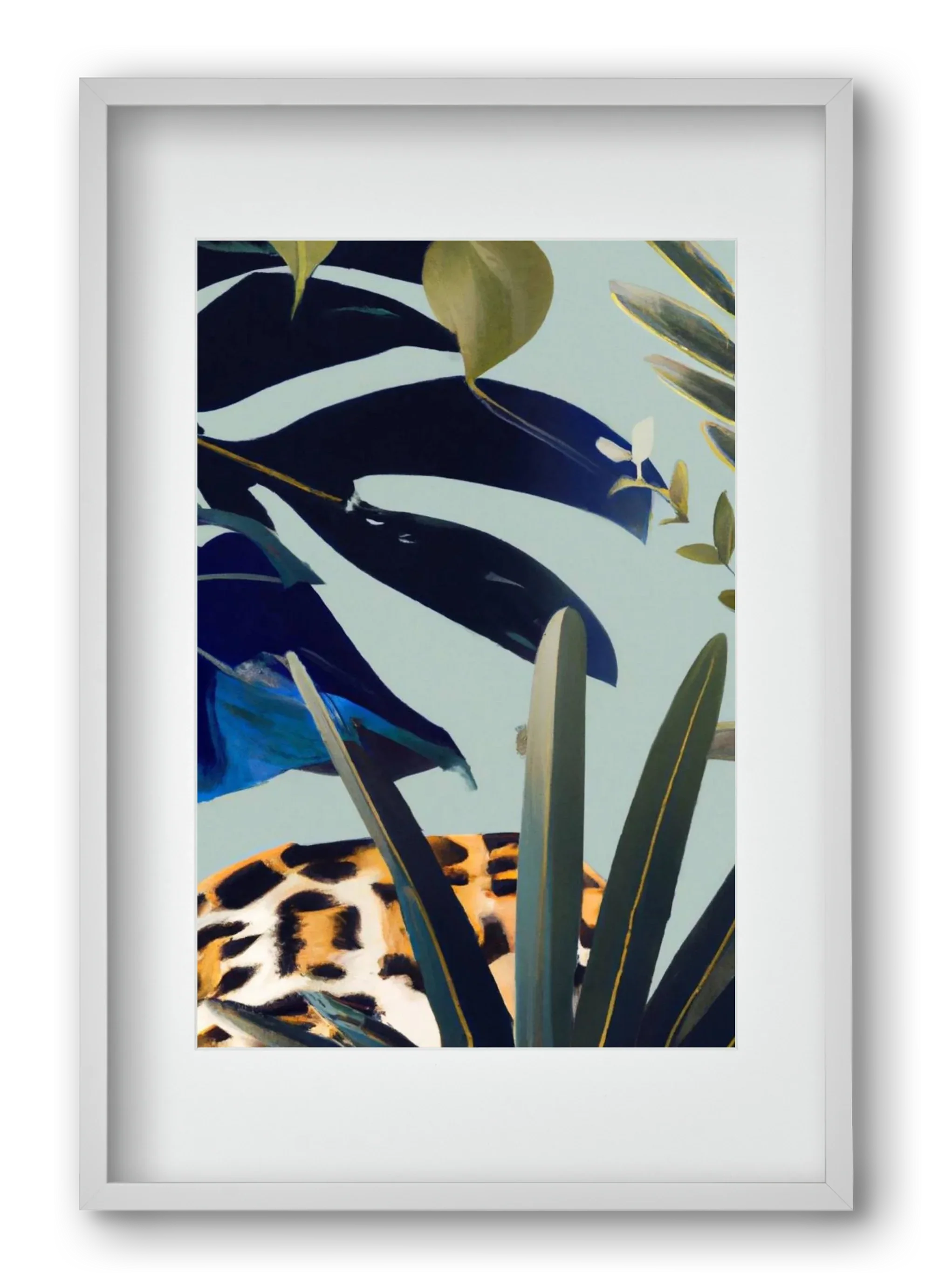 Hidden leopard - artbridge