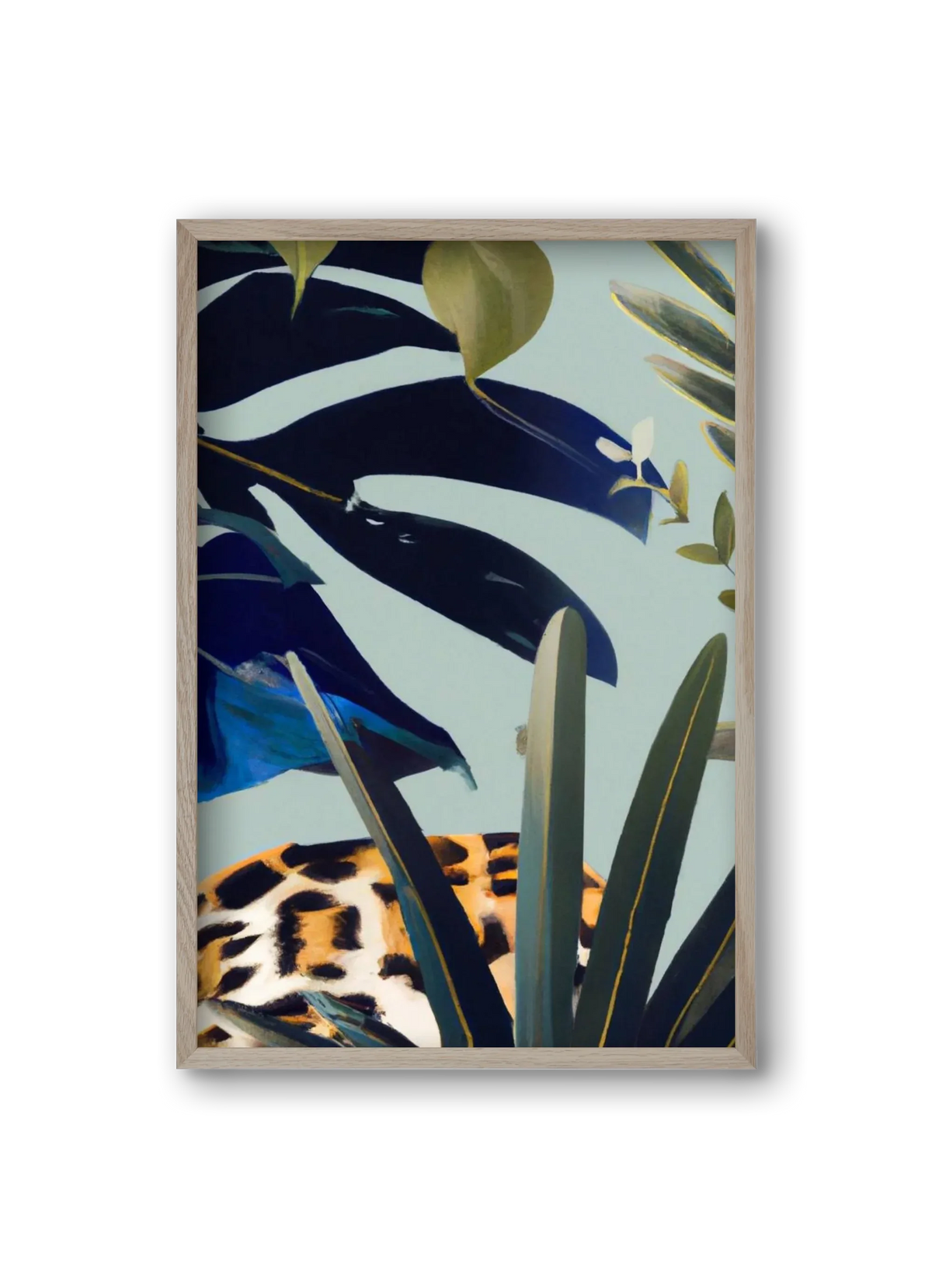 Hidden leopard - artbridge