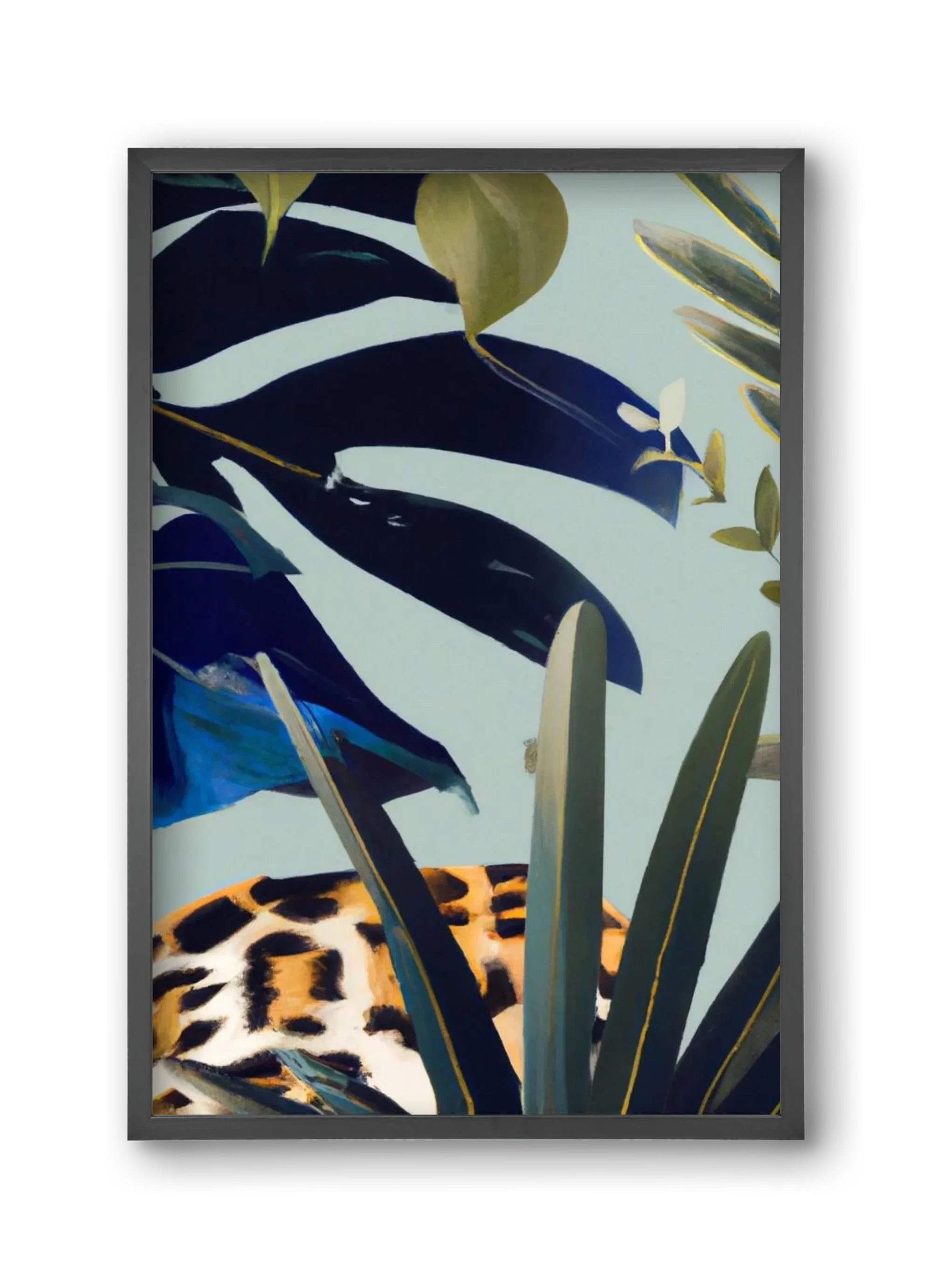 Hidden leopard - artbridge