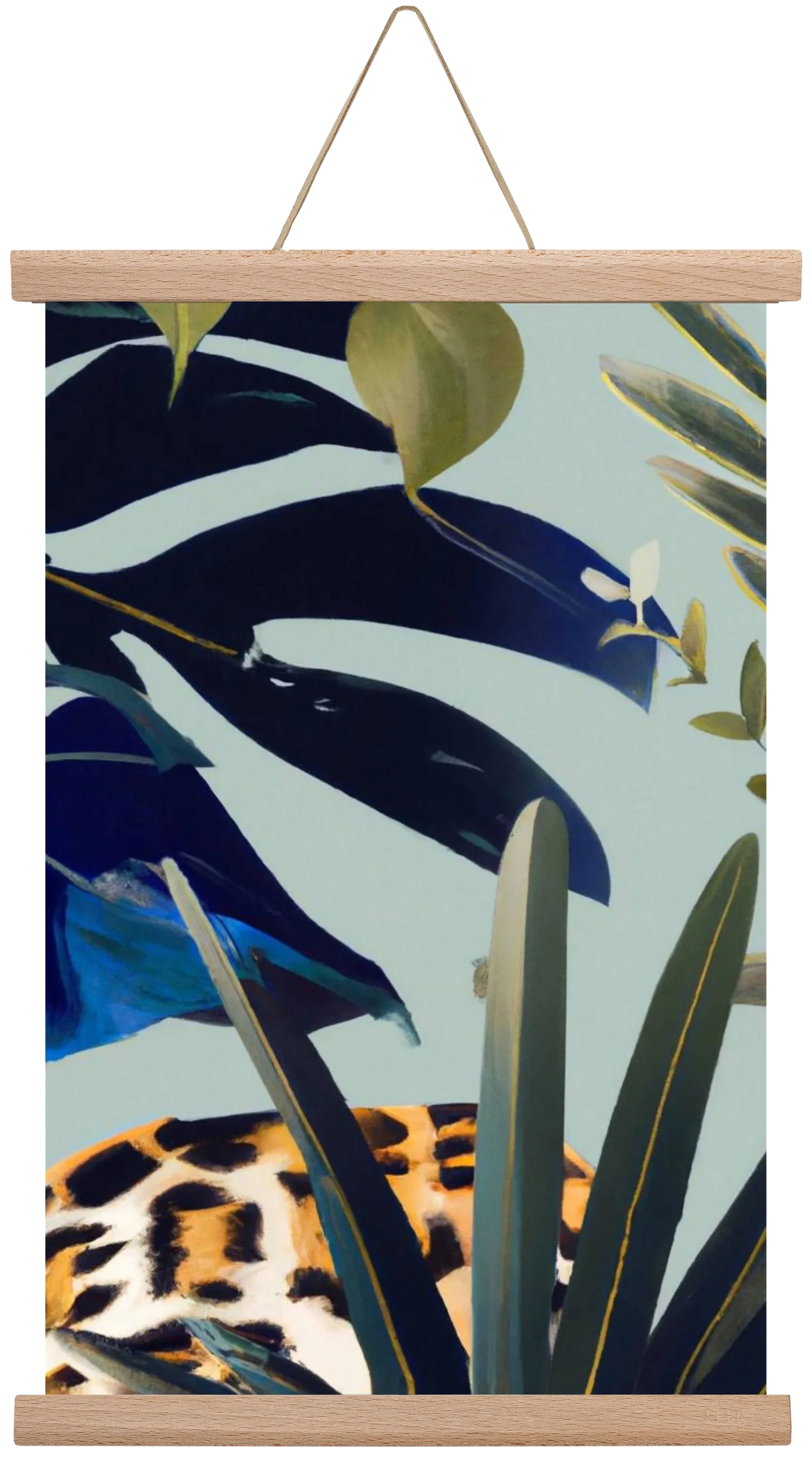 Hidden leopard - artbridge