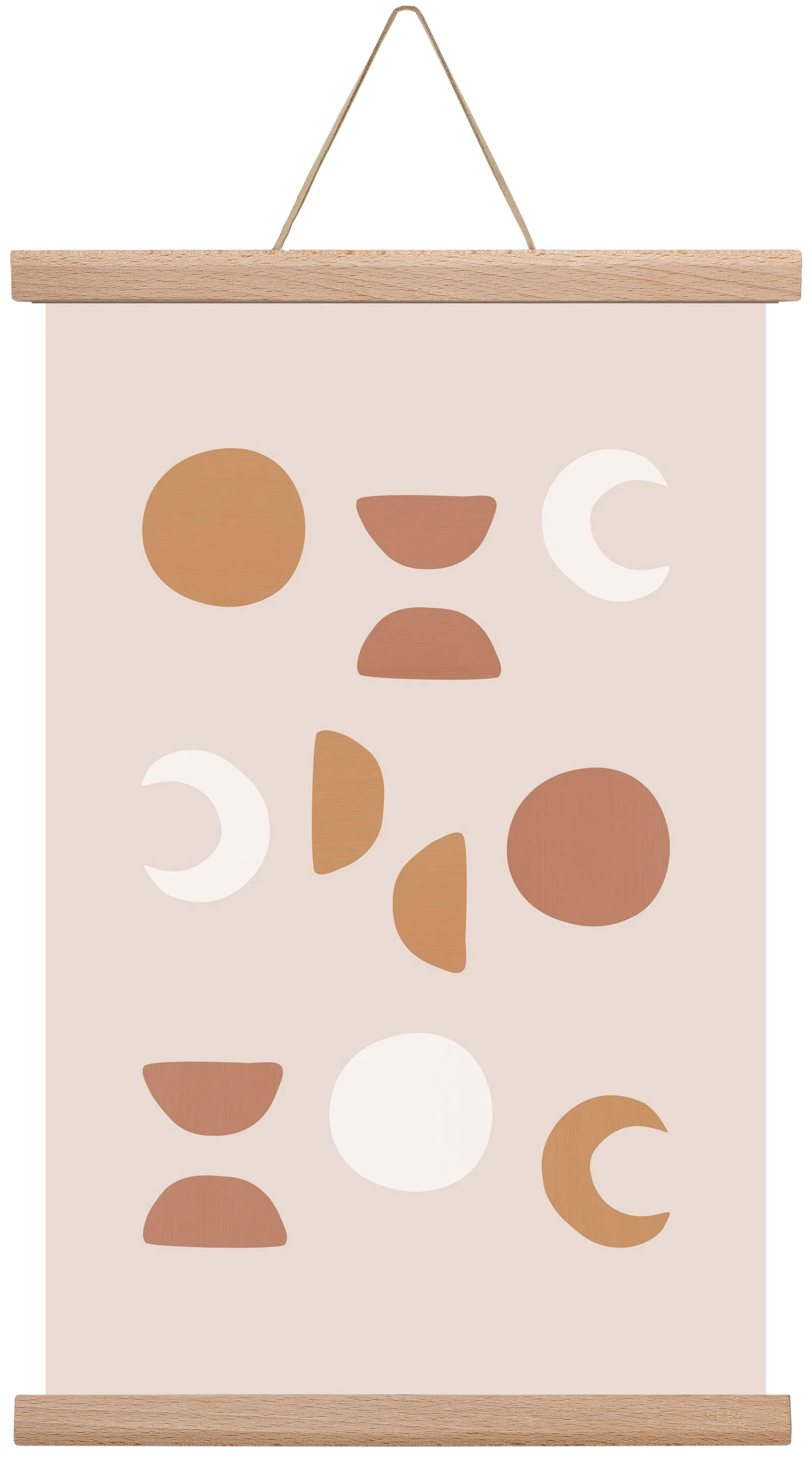 Blush Moon Phases - artbridge