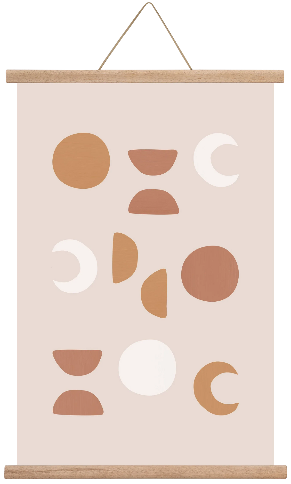Blush Moon Phases - artbridge