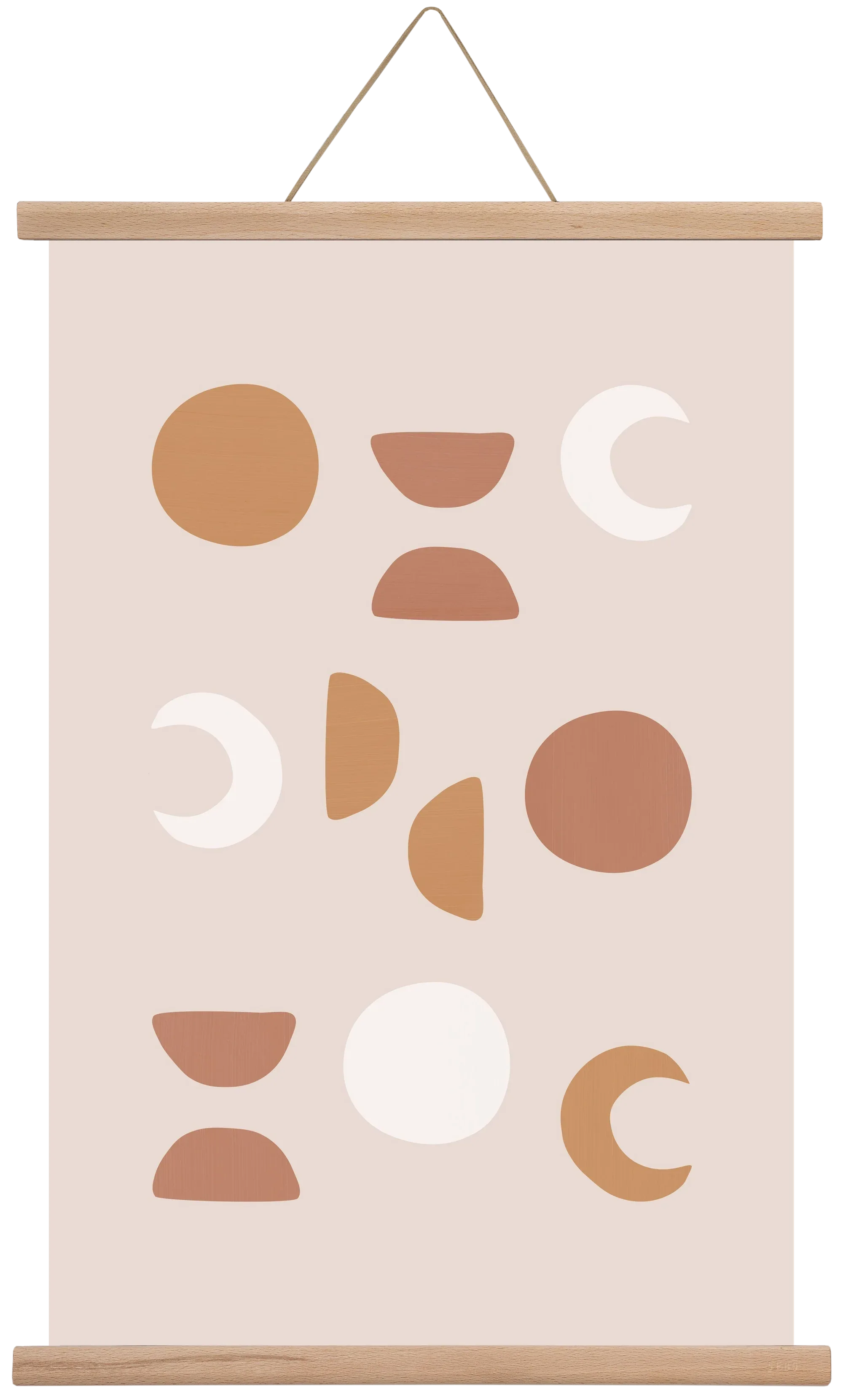 Blush Moon Phases - artbridge