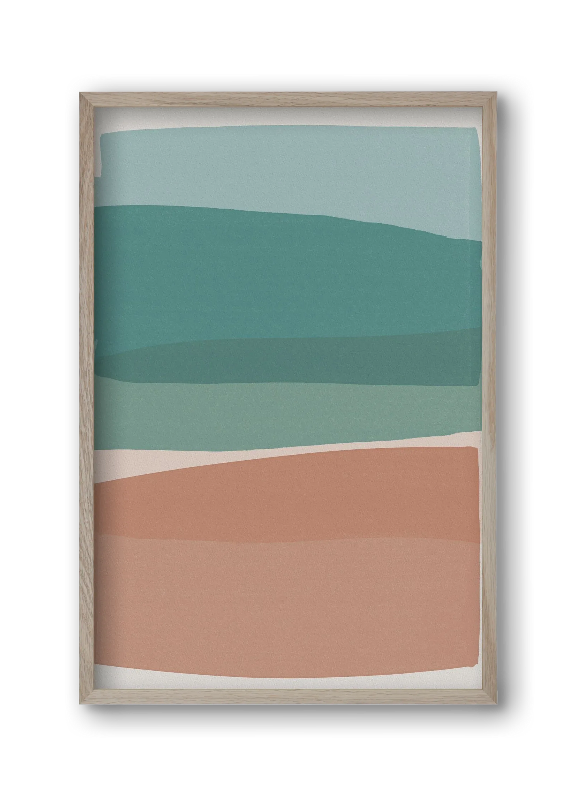 Modern Turquoise and Pink - artbridge