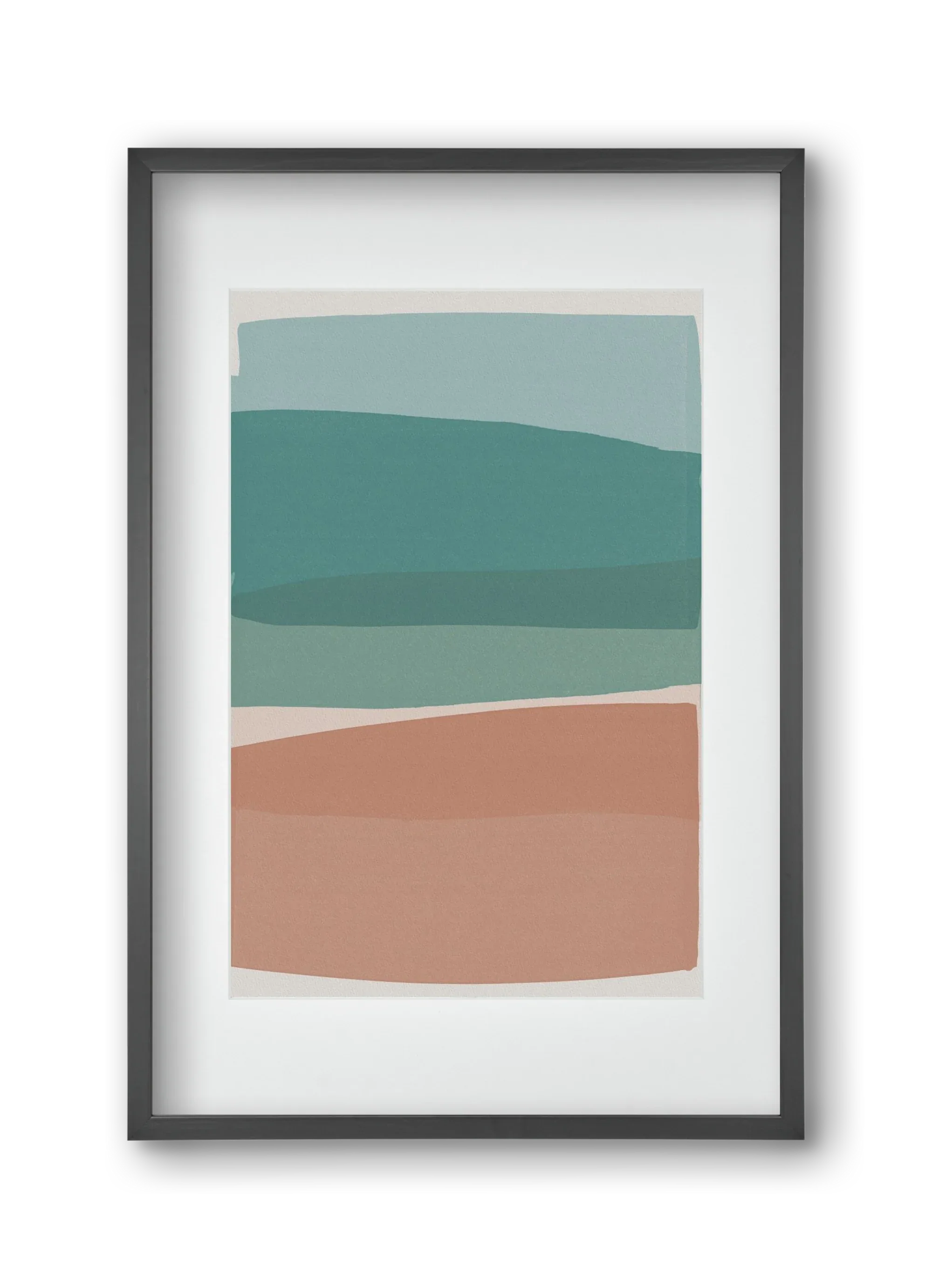 Modern Turquoise and Pink - artbridge