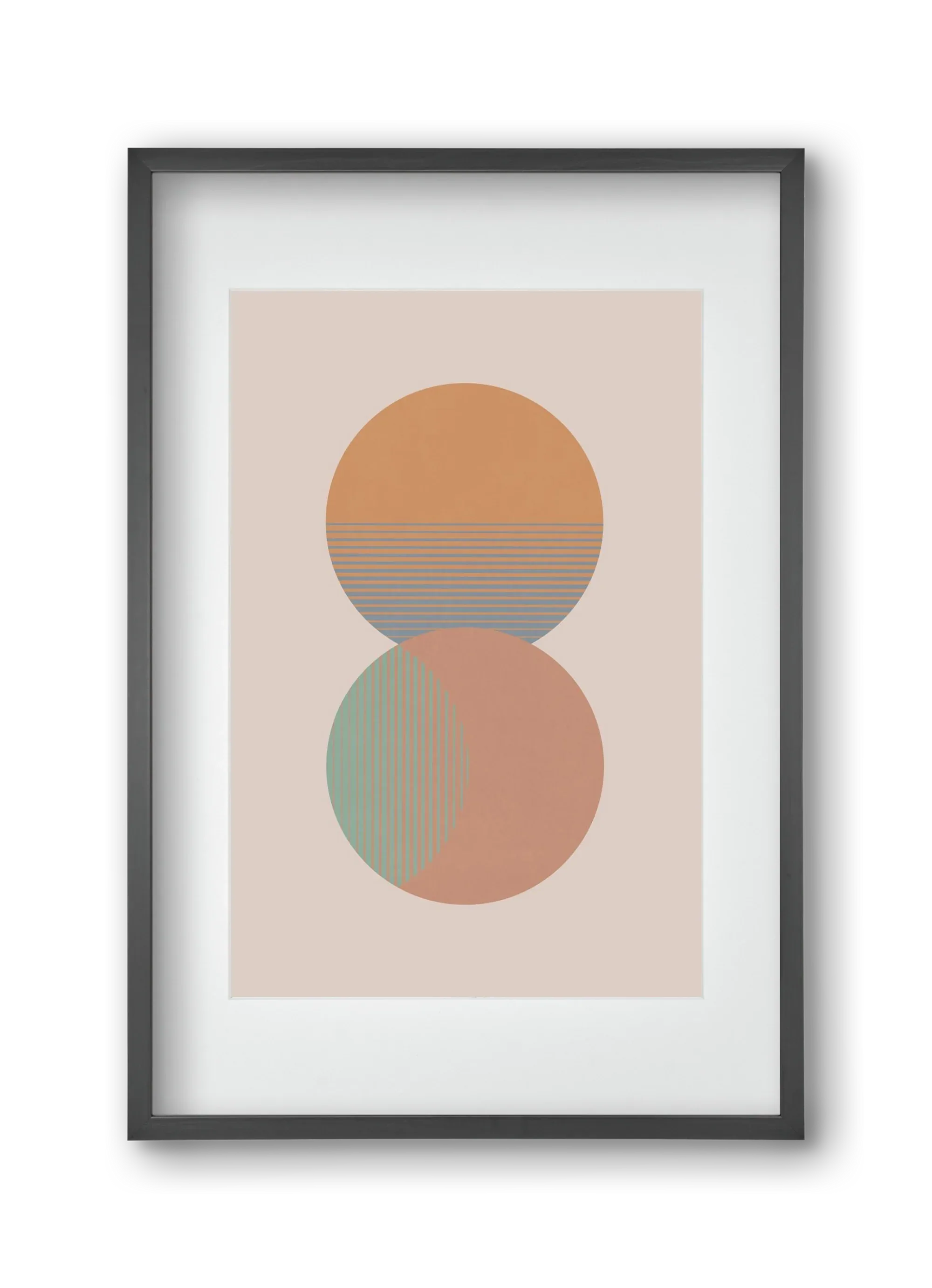 Circle Sun & Moon Colour - artbridge