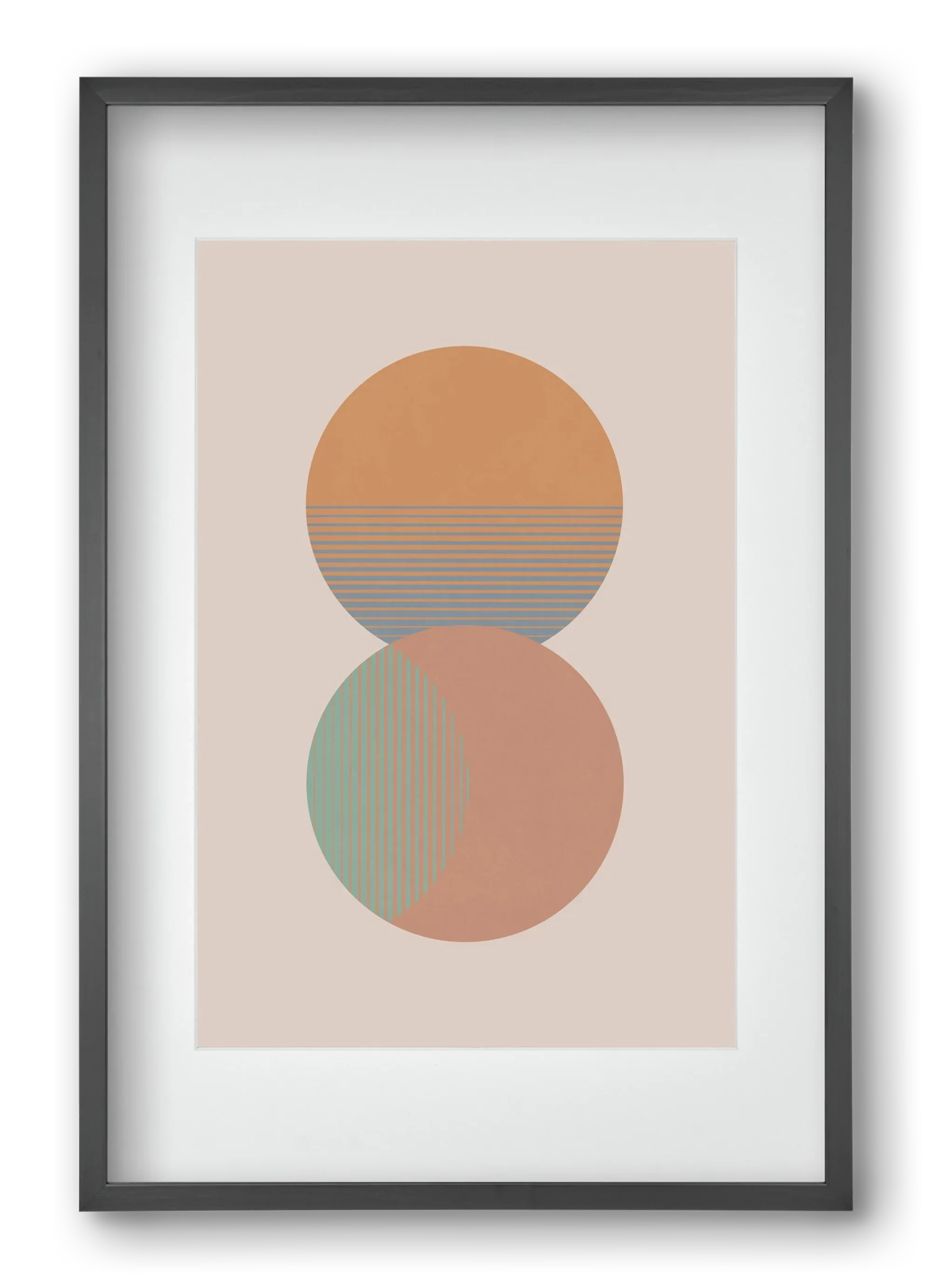 Circle Sun & Moon Colour - artbridge
