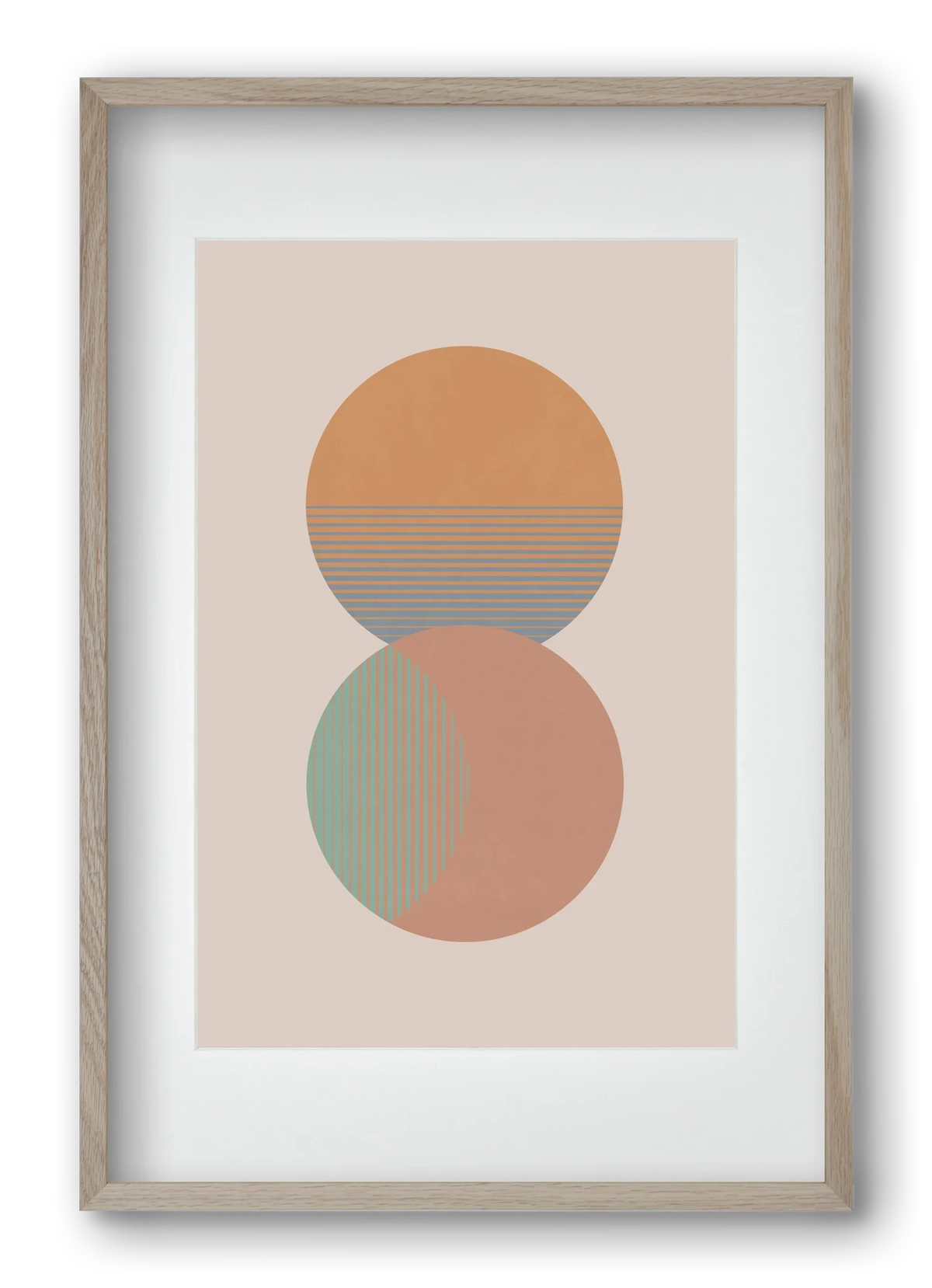 Circle Sun & Moon Colour - artbridge