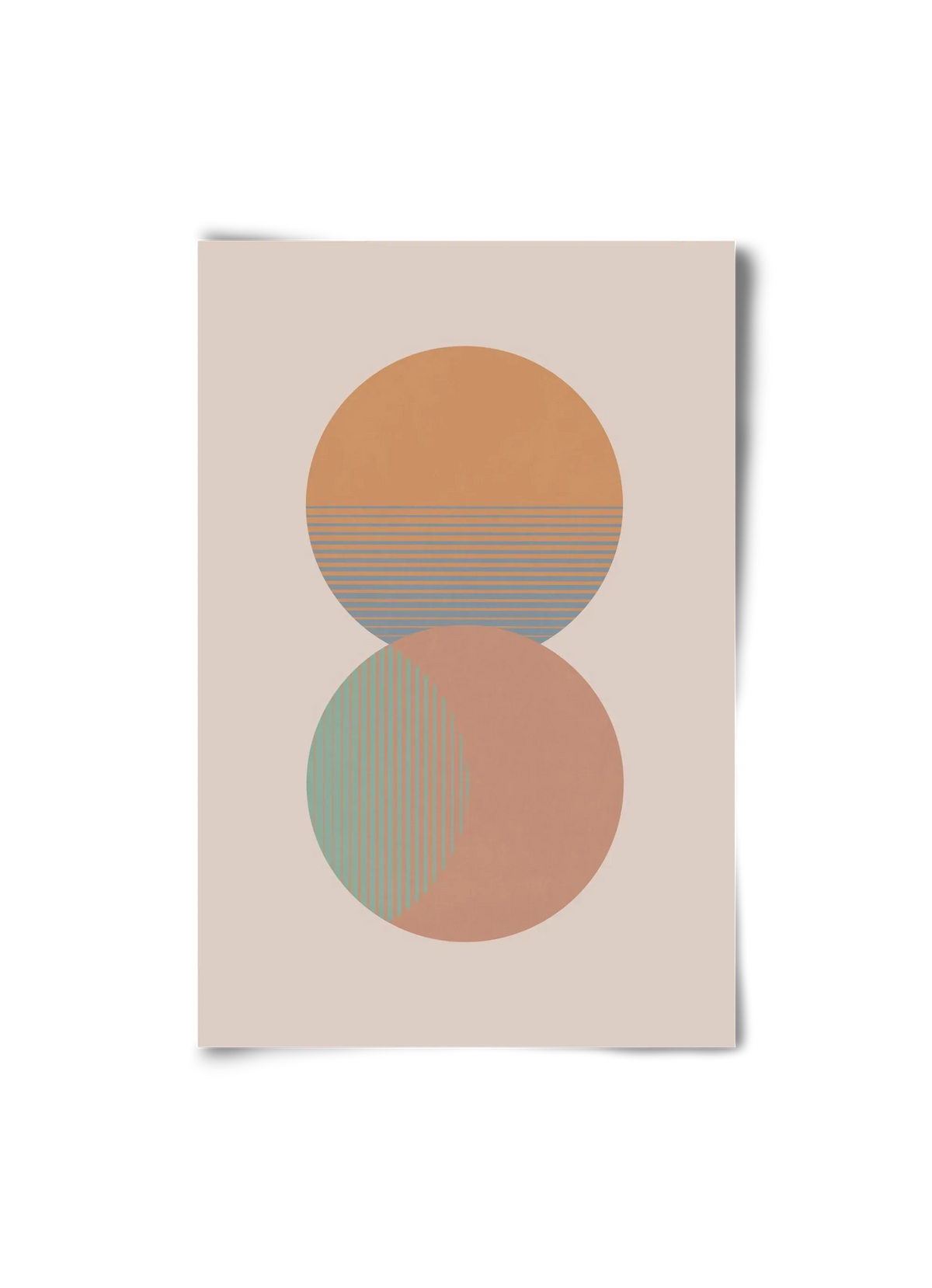 Circle Sun & Moon Colour - artbridge