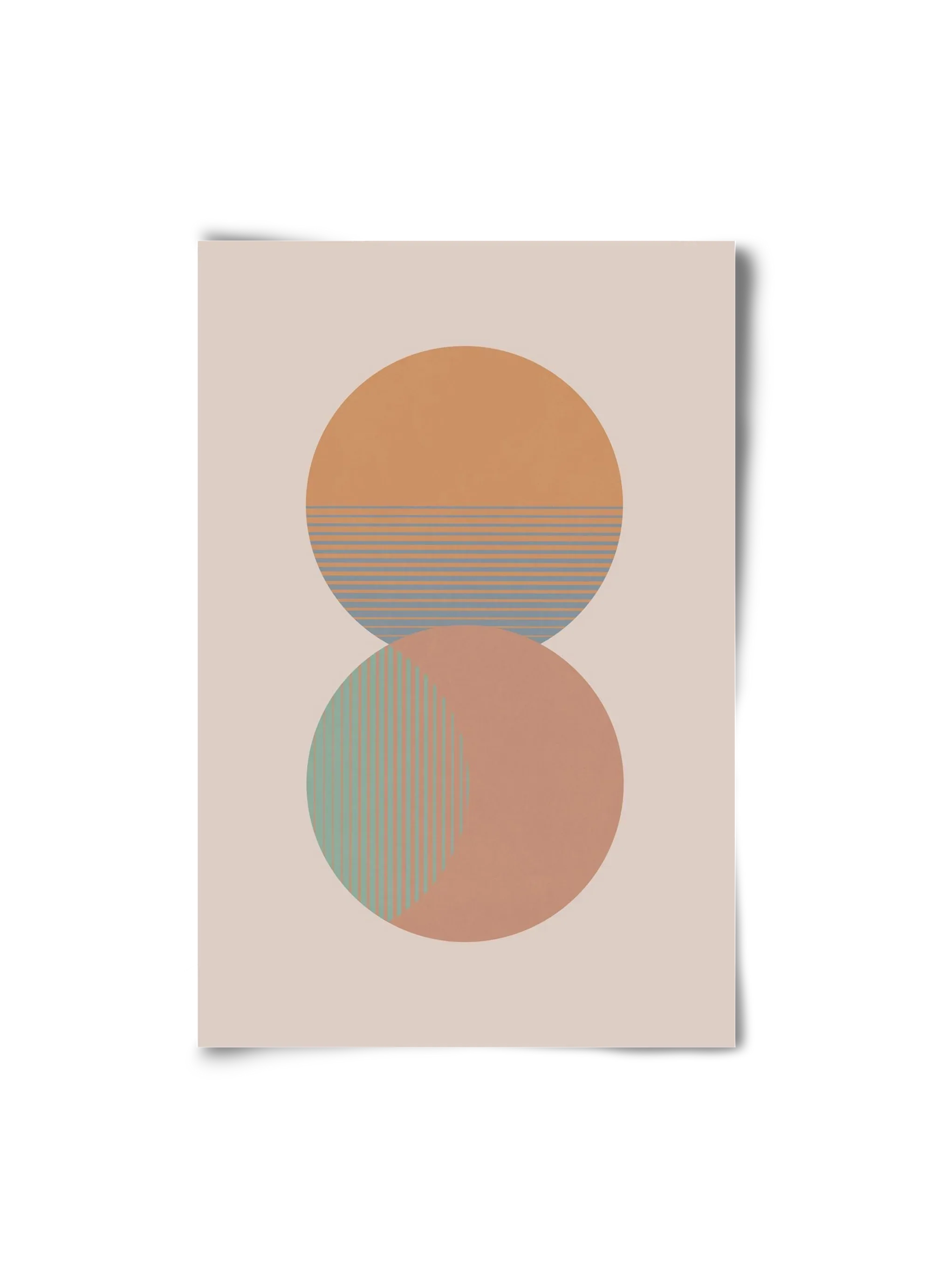 Circle Sun & Moon Colour - artbridge