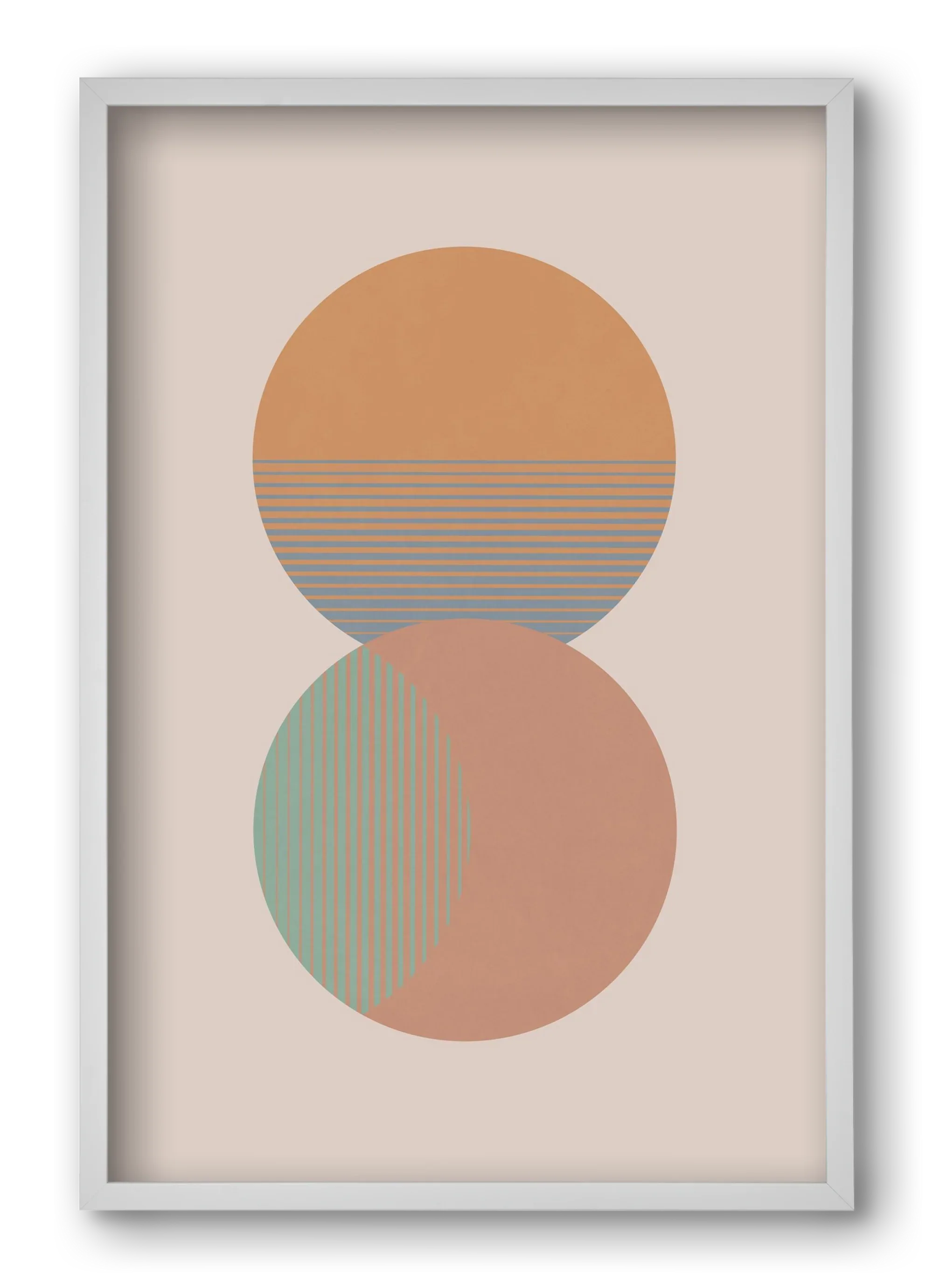 Circle Sun & Moon Colour - artbridge