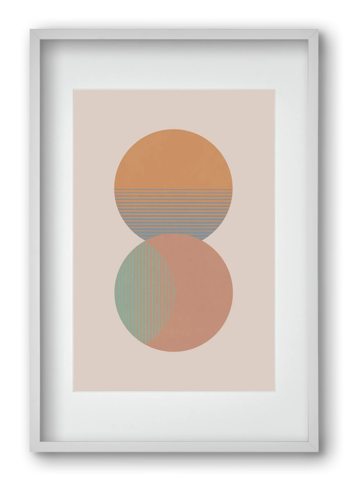 Circle Sun & Moon Colour - artbridge