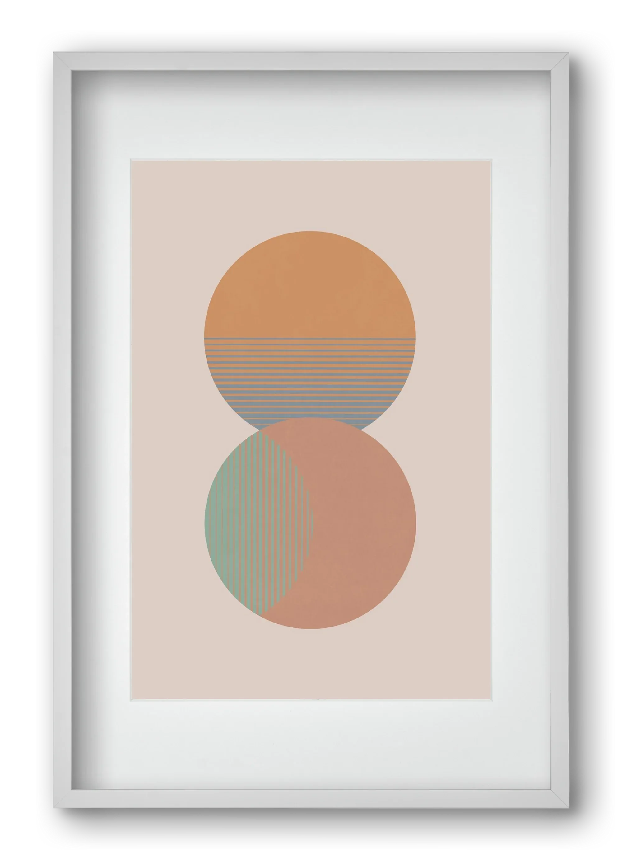 Circle Sun & Moon Colour - artbridge