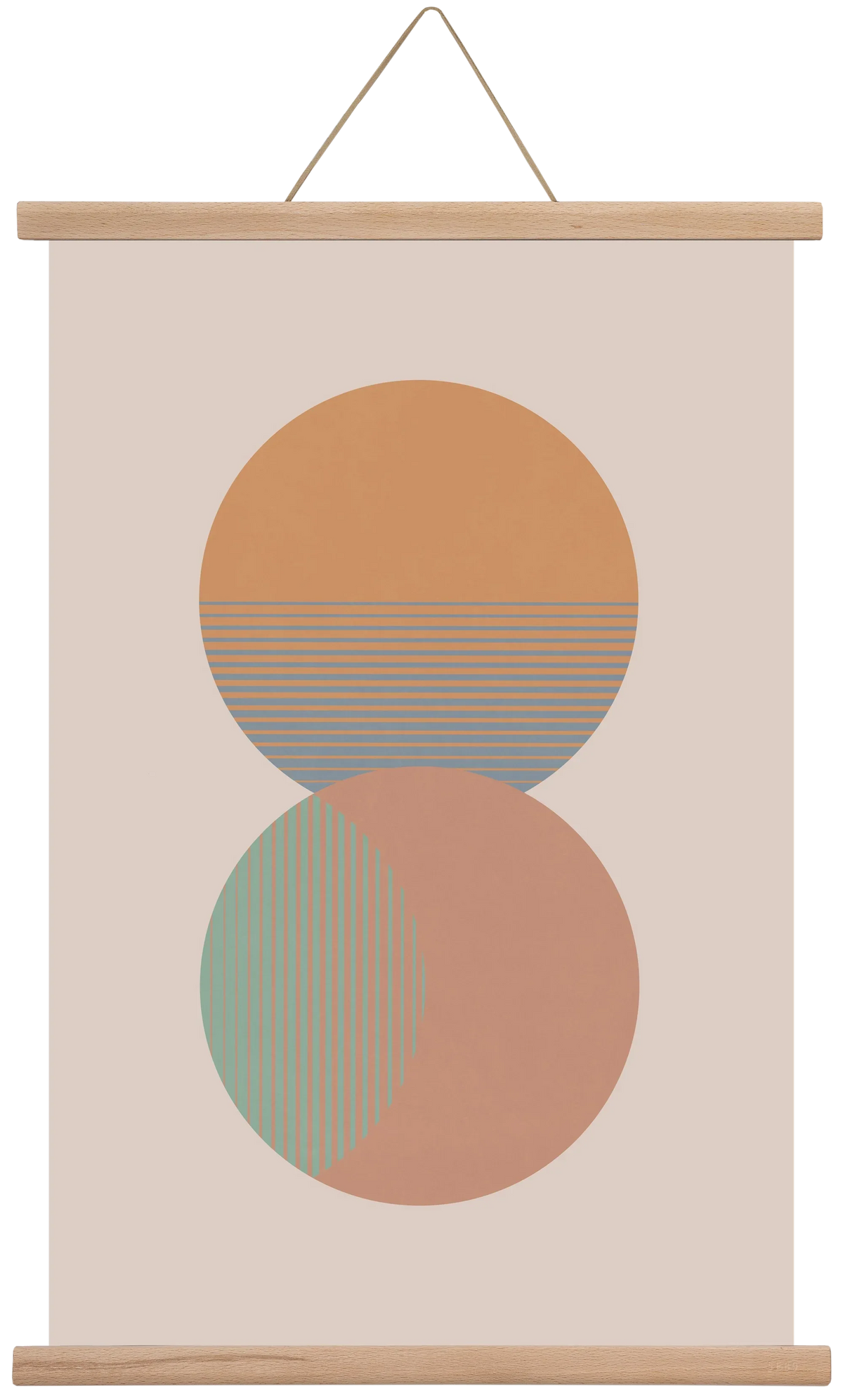 Circle Sun & Moon Colour - artbridge