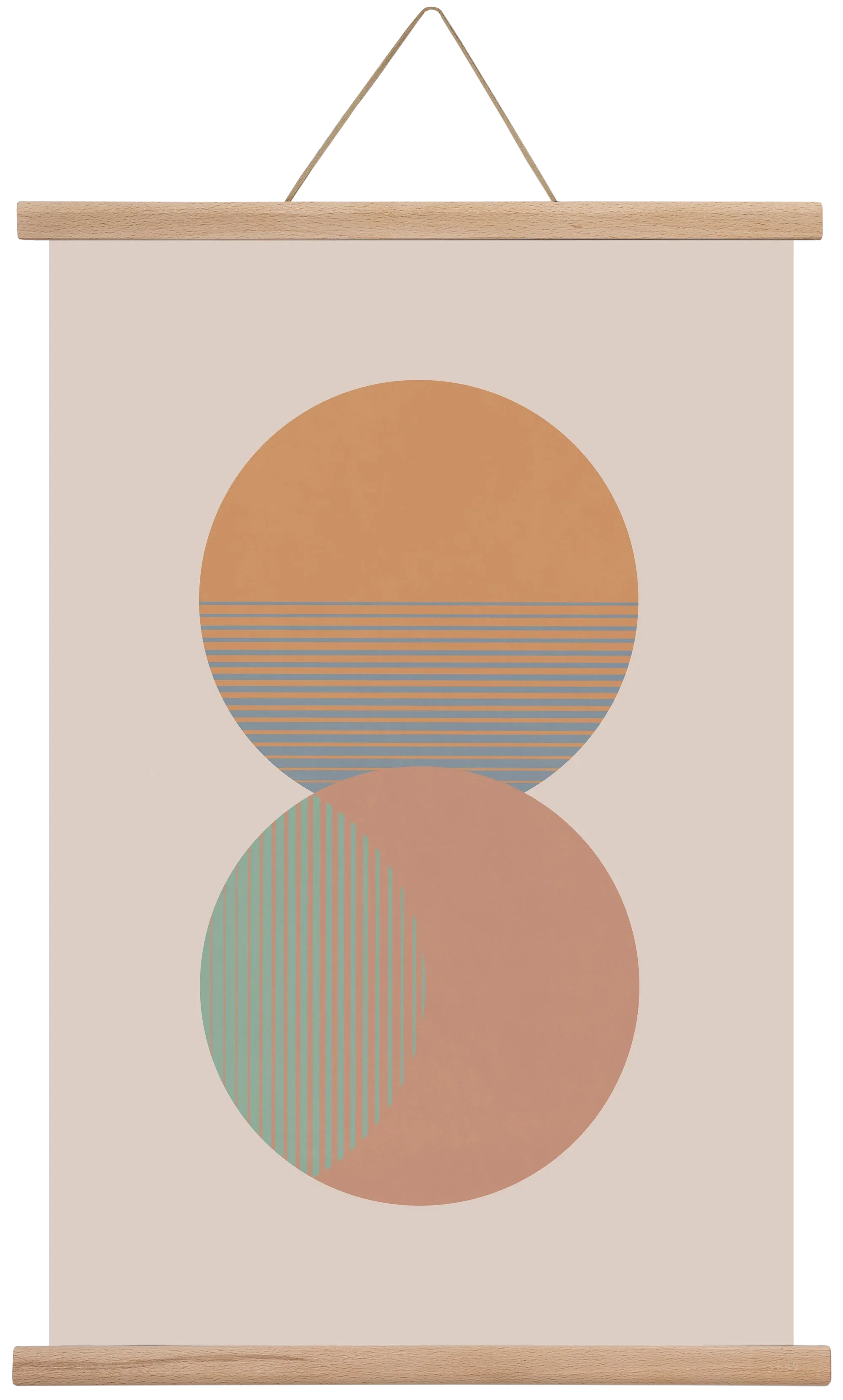 Circle Sun & Moon Colour - artbridge
