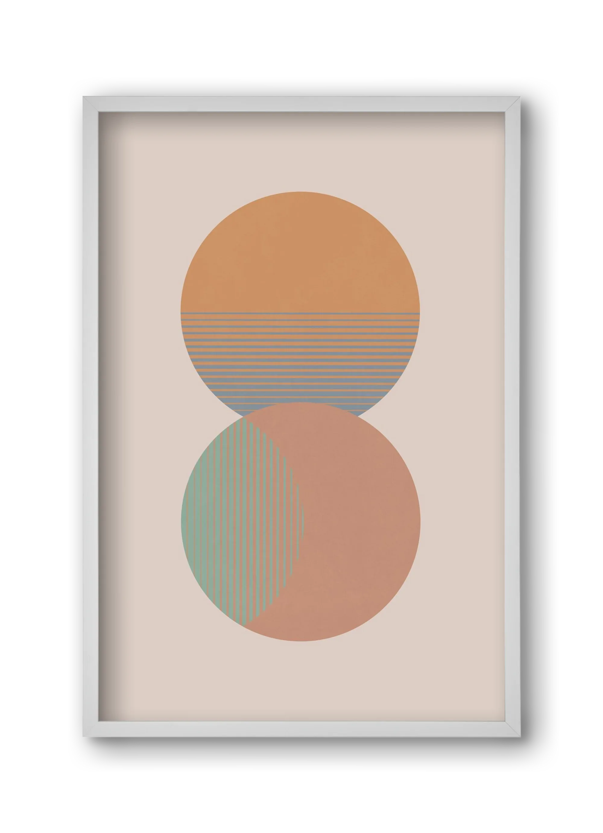 Circle Sun & Moon Colour - artbridge