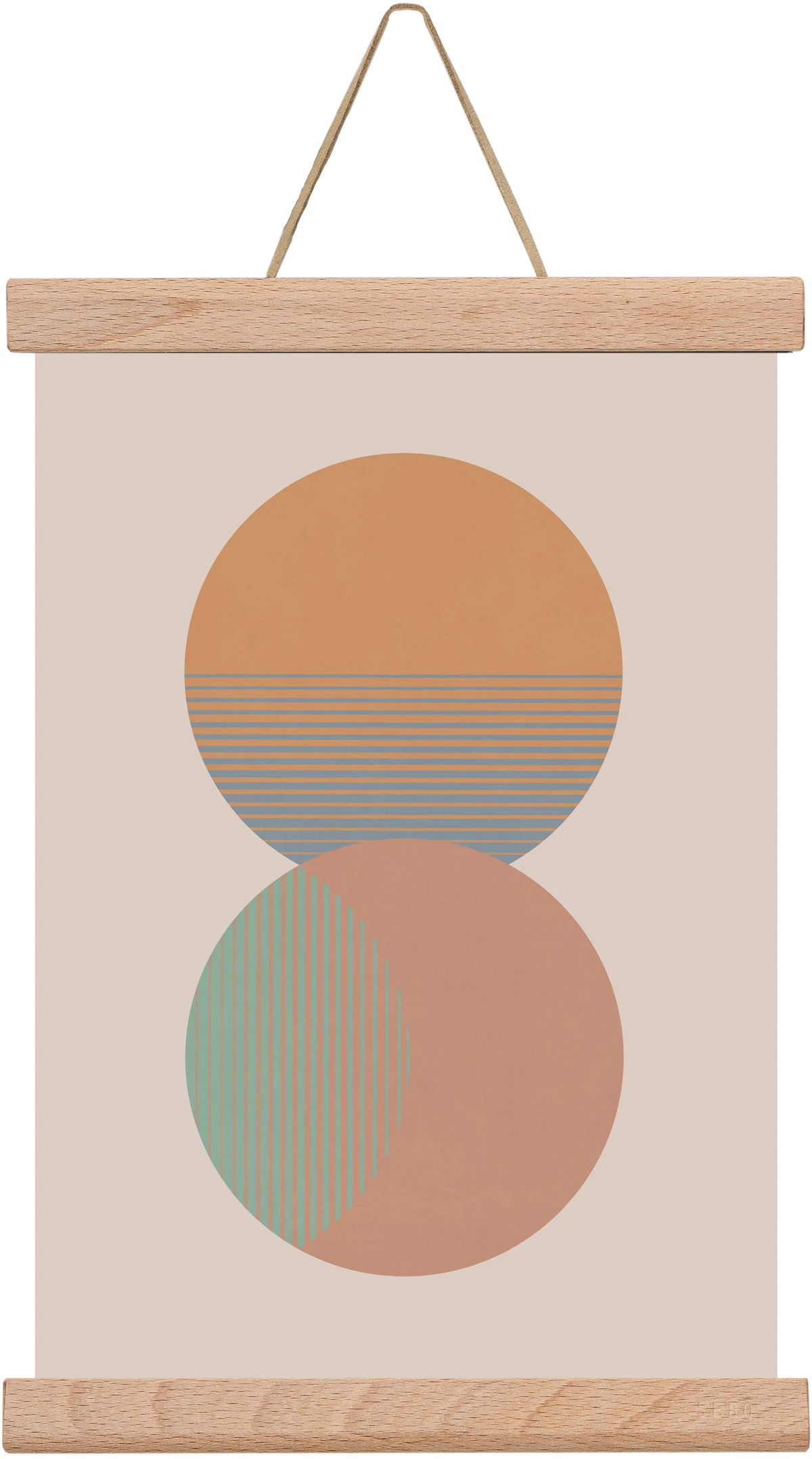 Circle Sun & Moon Colour - artbridge