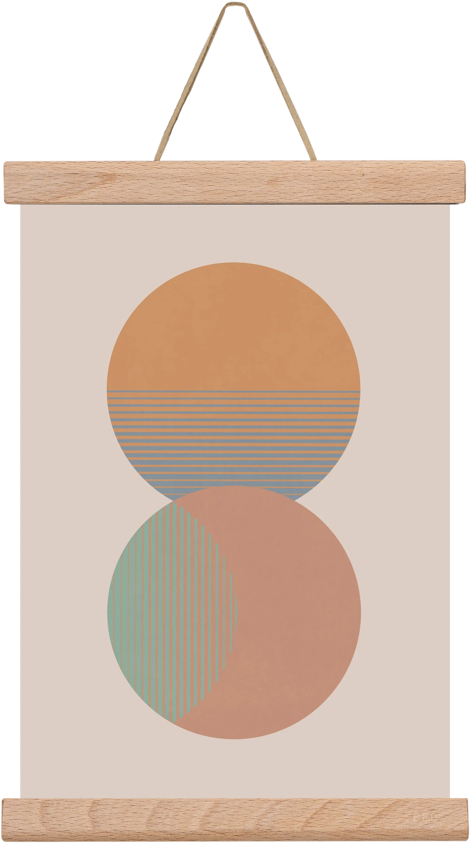 Circle Sun & Moon Colour - artbridge