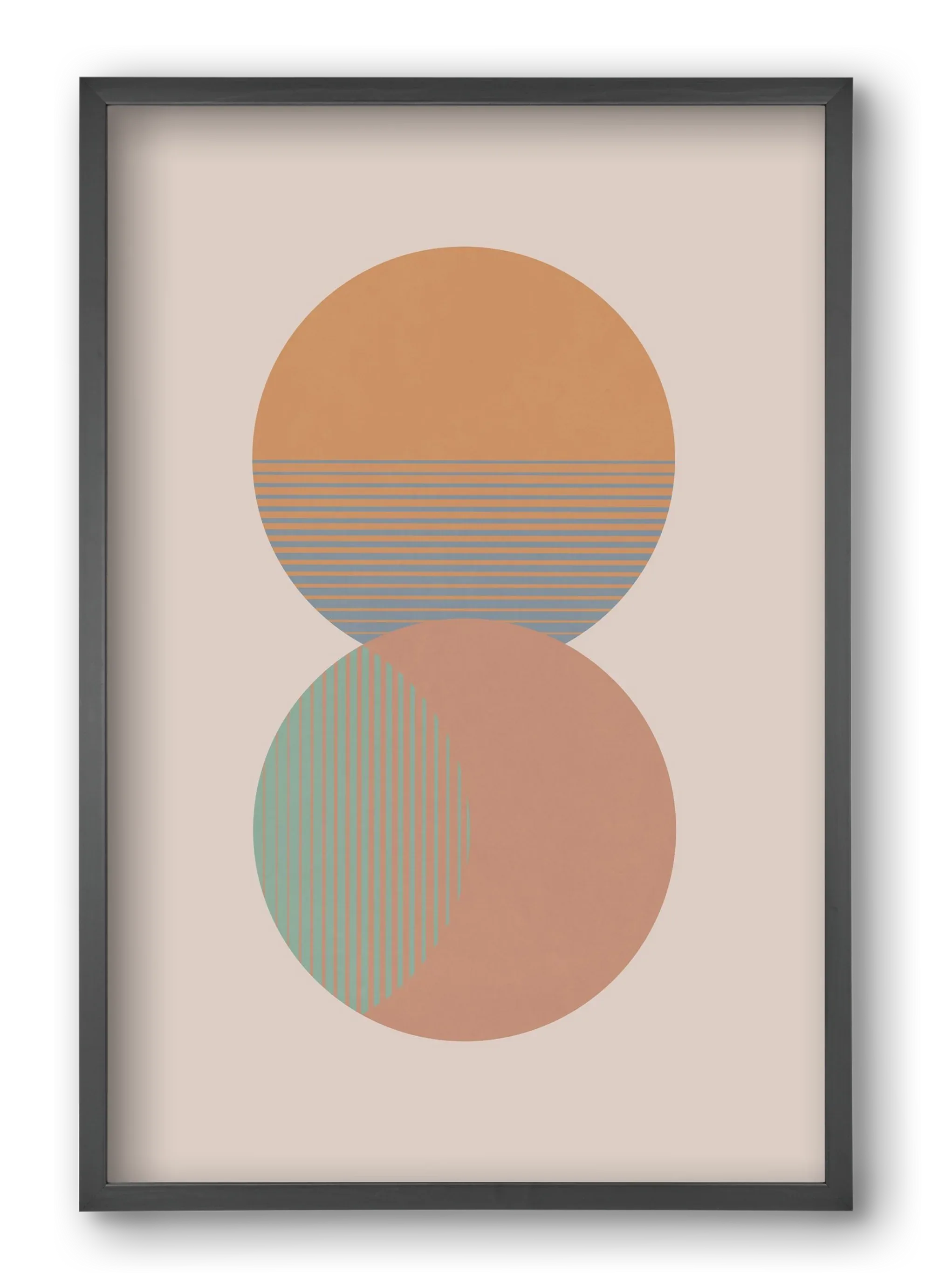 Circle Sun & Moon Colour - artbridge