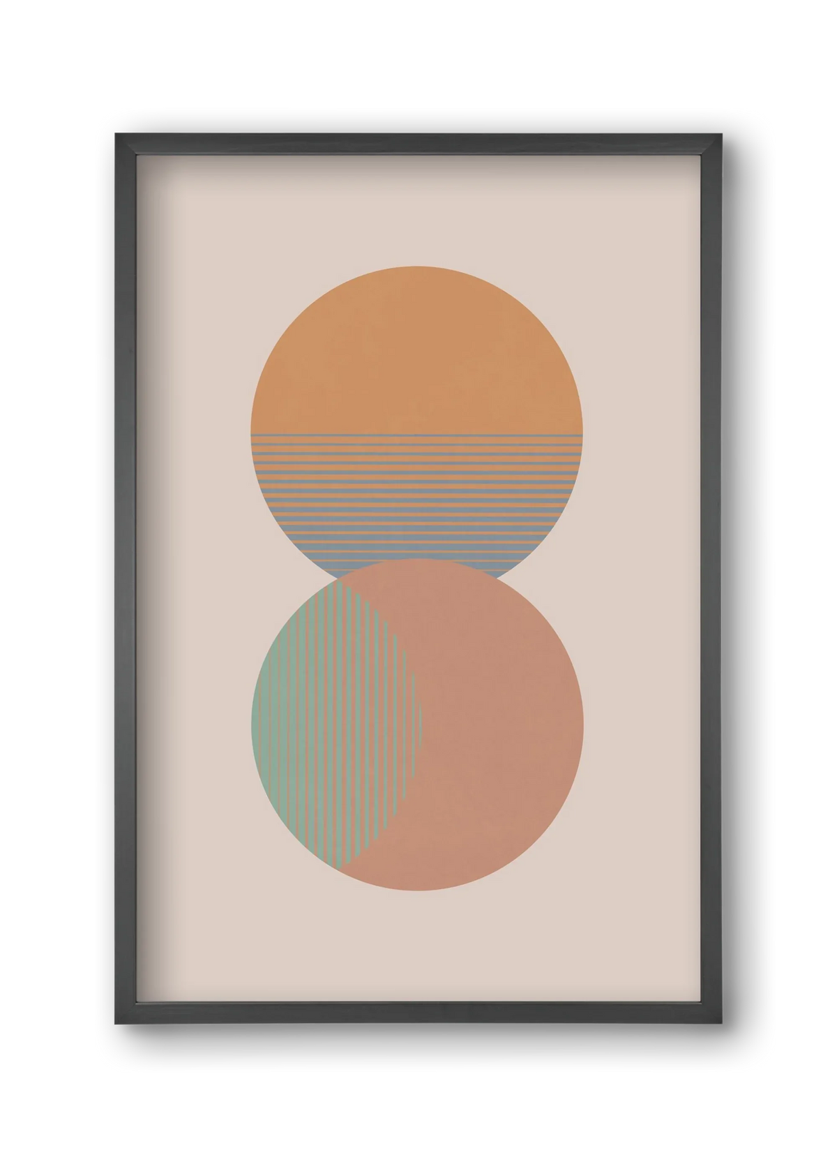 Circle Sun & Moon Colour - artbridge